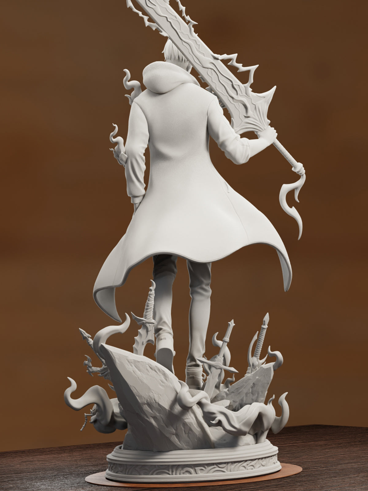 The King of Shadows | Maximum Detailed 12K 3D printed figure