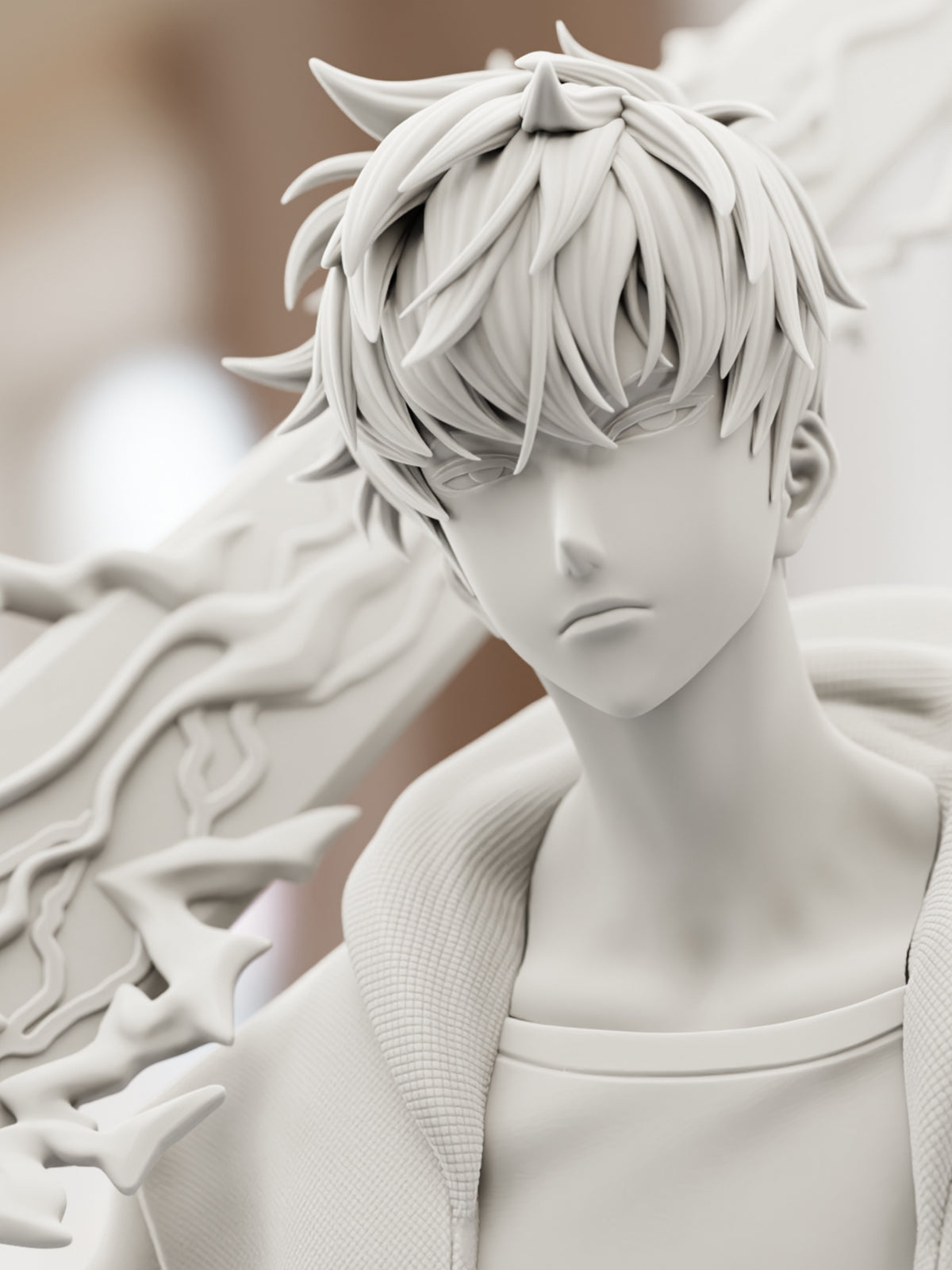 The King of Shadows | Maximum Detailed 12K 3D printed figure