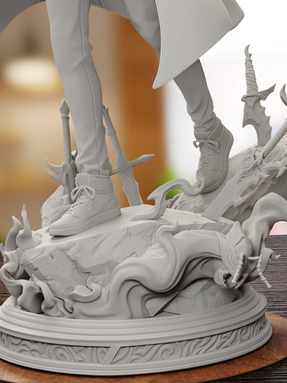 The King of Shadows | Maximum Detailed 12K 3D printed figure