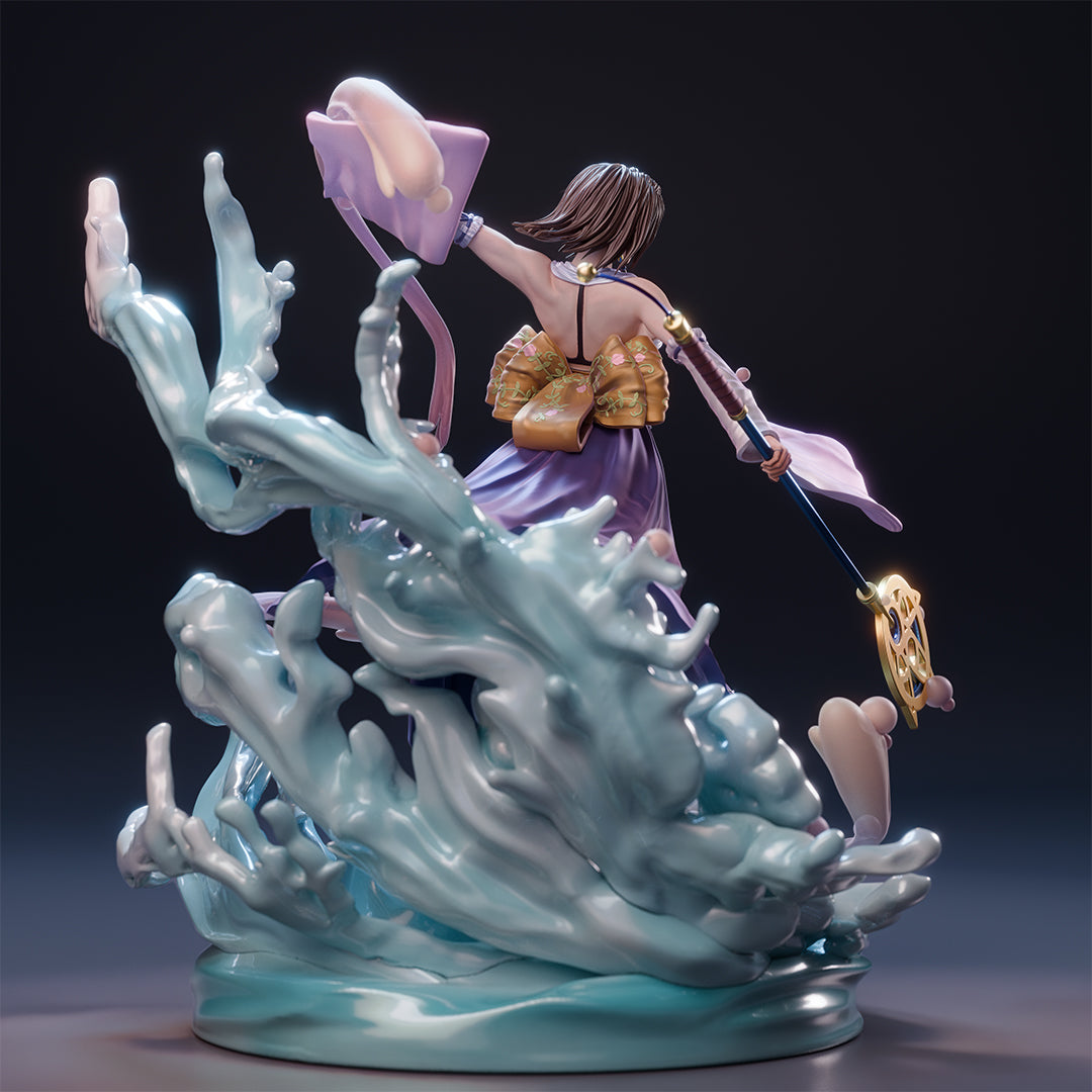 The Wave-Dancer | Maximum Detailed 12K 3D printed figure
