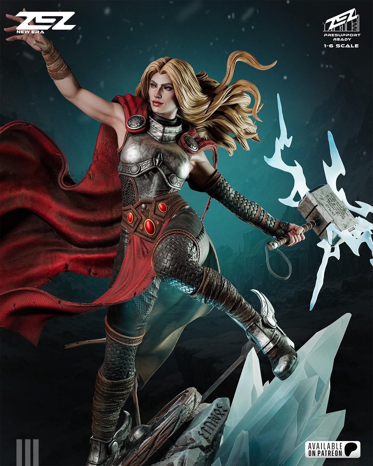 Love & Thunder | Maximum Detailed 12K 3D printed figure