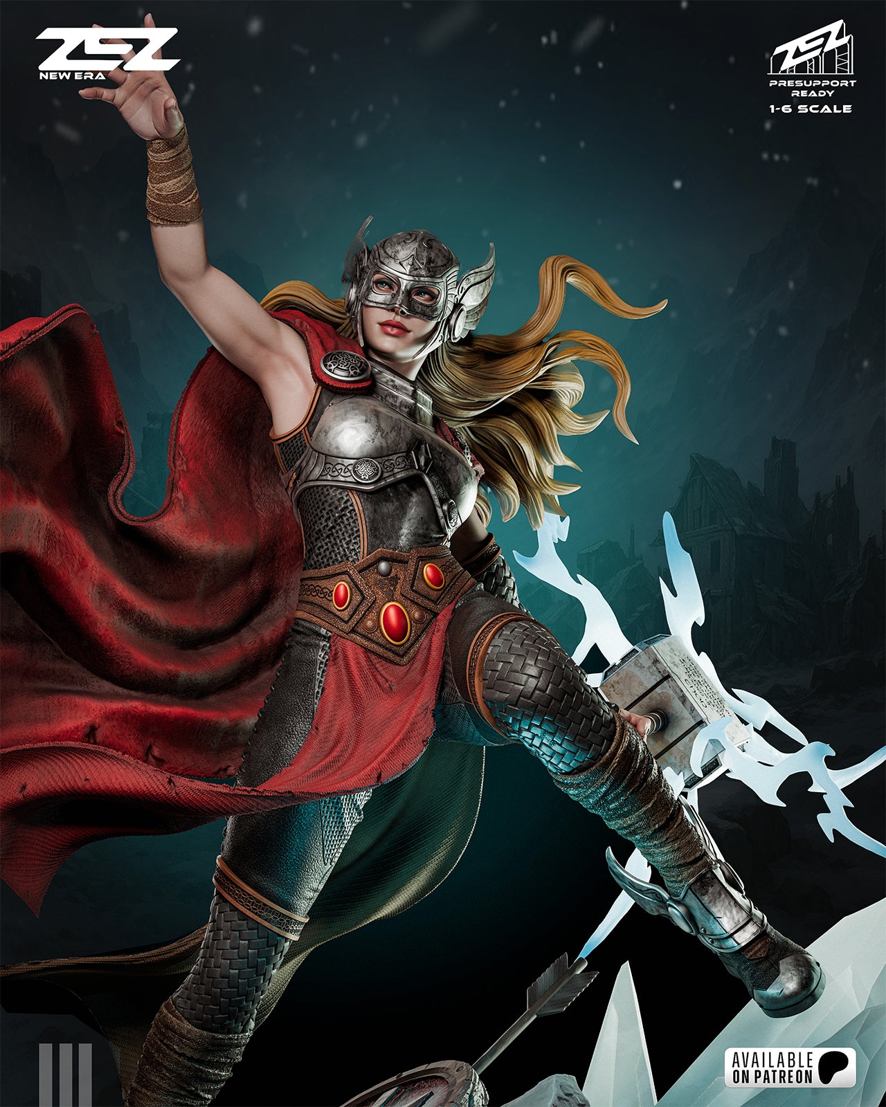 Love & Thunder | Maximum Detailed 12K 3D printed figure