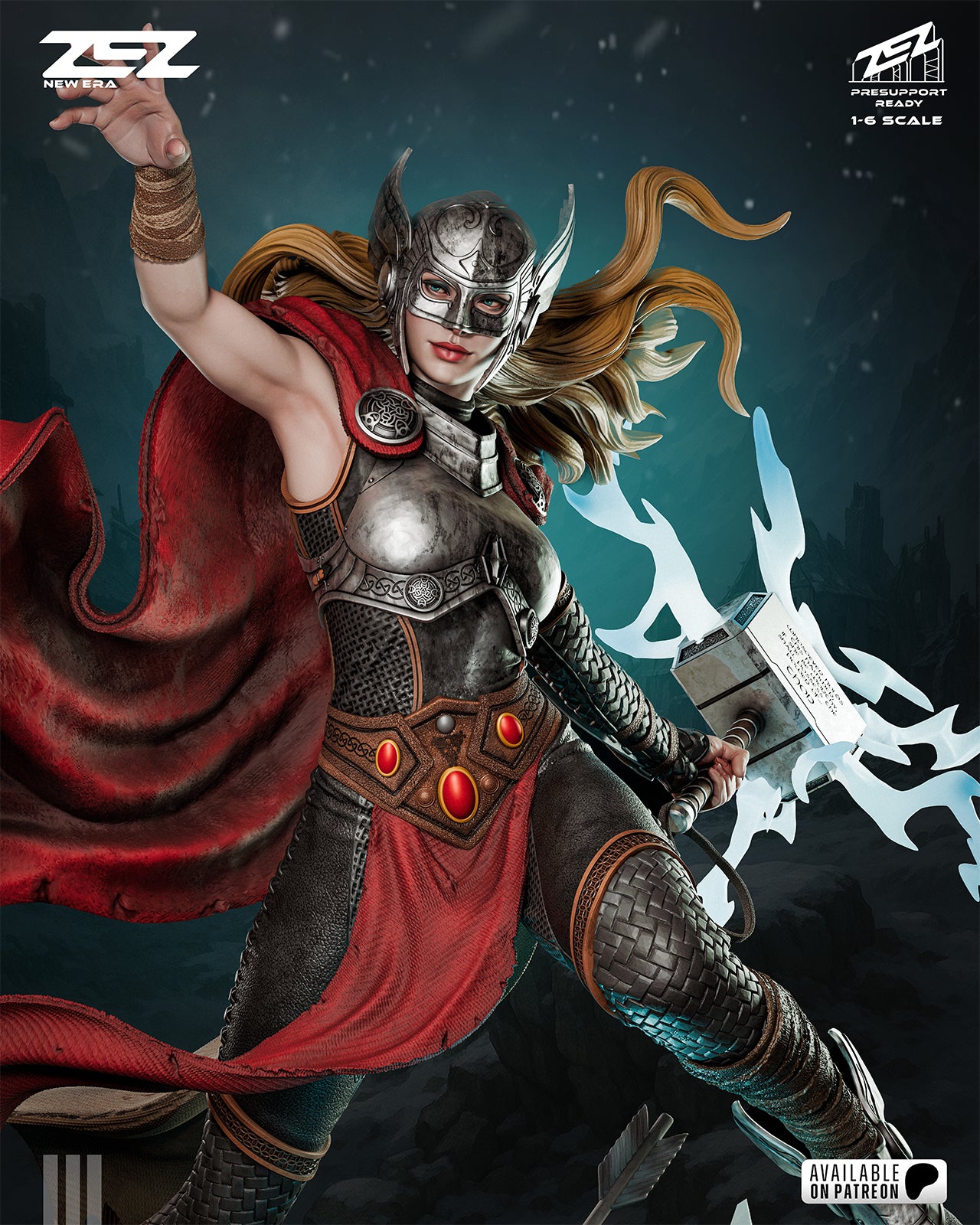 Love & Thunder | Maximum Detailed 12K 3D printed figure
