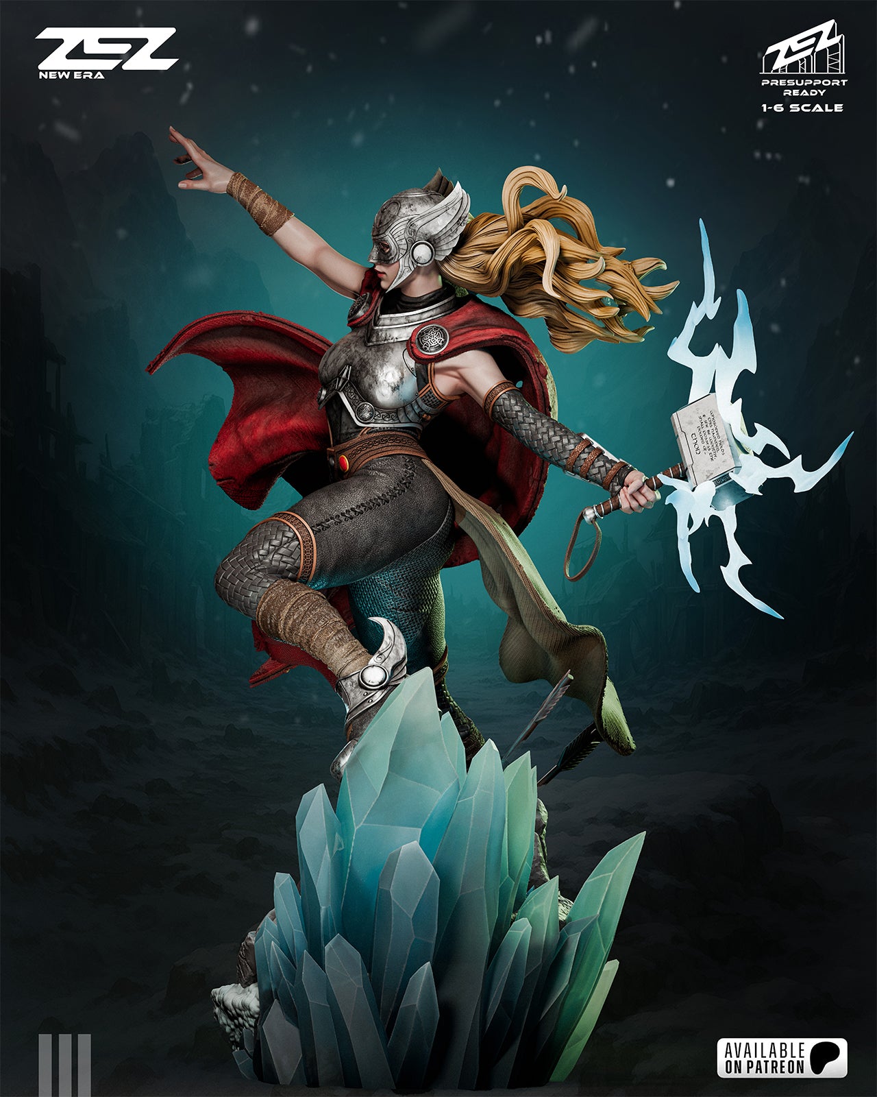 Love & Thunder | Maximum Detailed 12K 3D printed figure