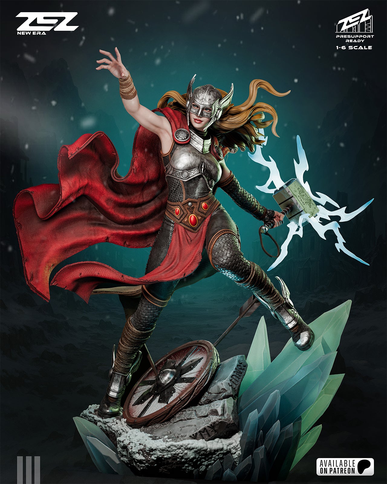 Love & Thunder | Maximum Detailed 12K 3D printed figure