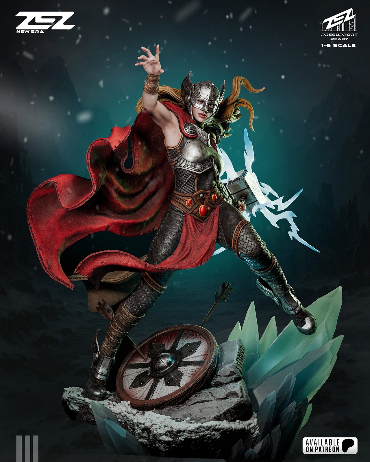 Love & Thunder | Maximum Detailed 12K 3D printed figure