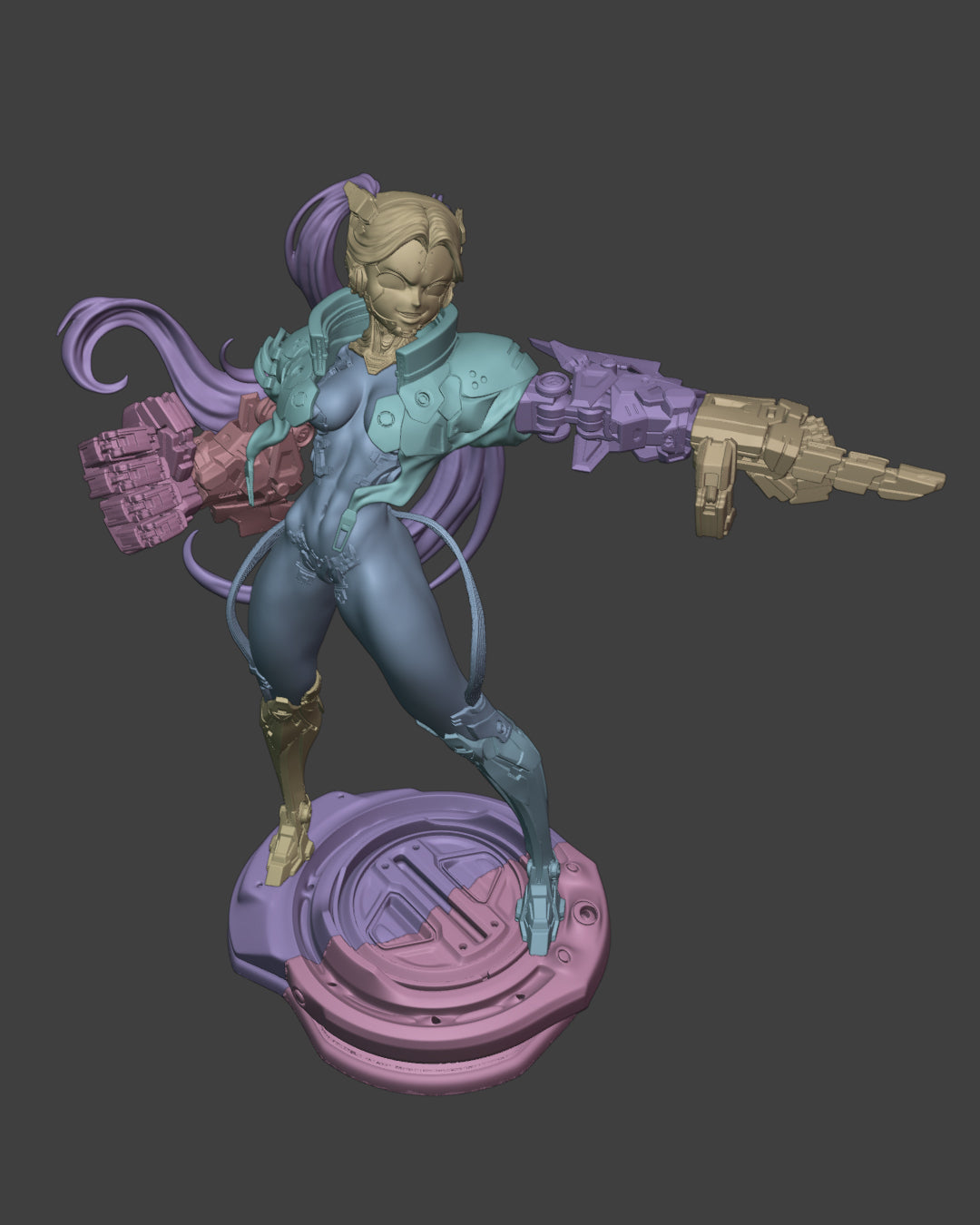 Rebecca Smasher Statue