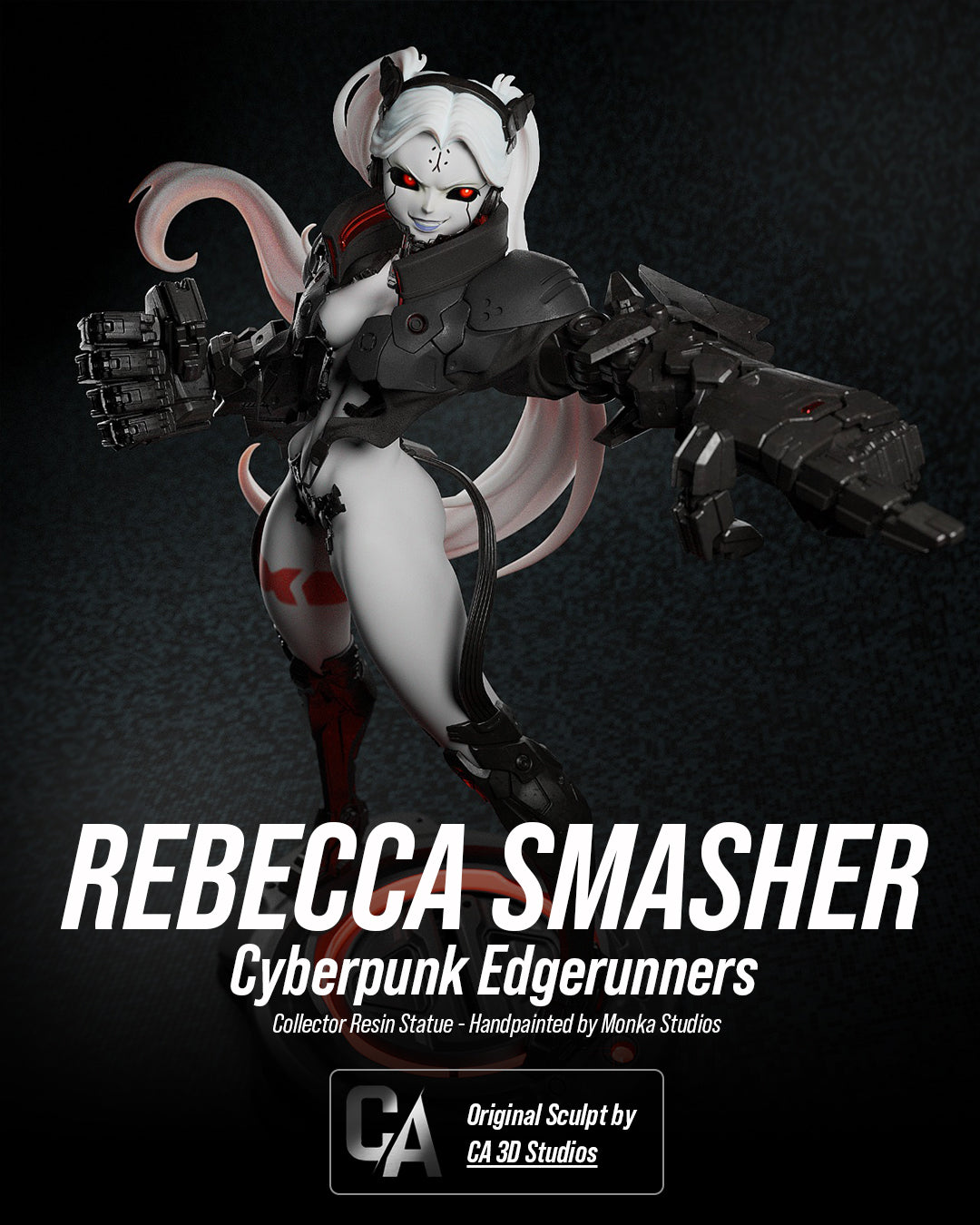 Rebecca Smasher Statue