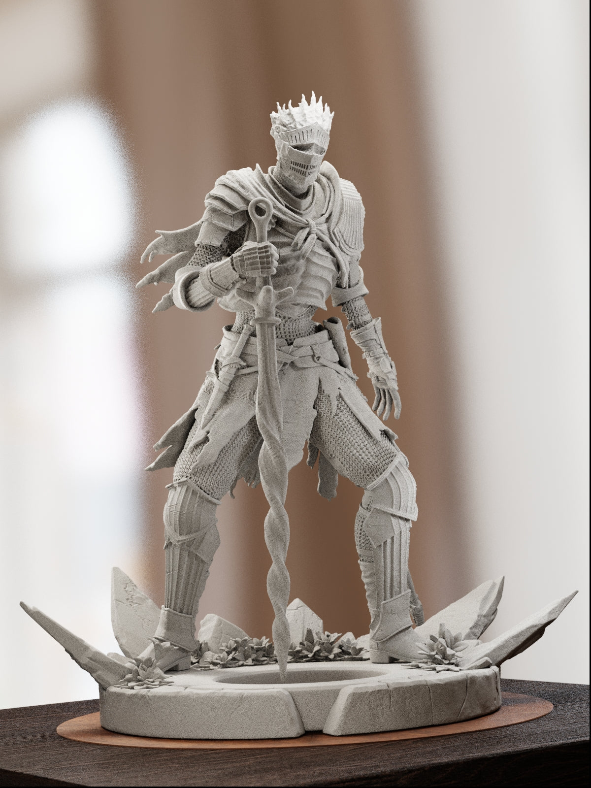 The Soul Cinder | Maximum Detailed 12K 3D printed figure