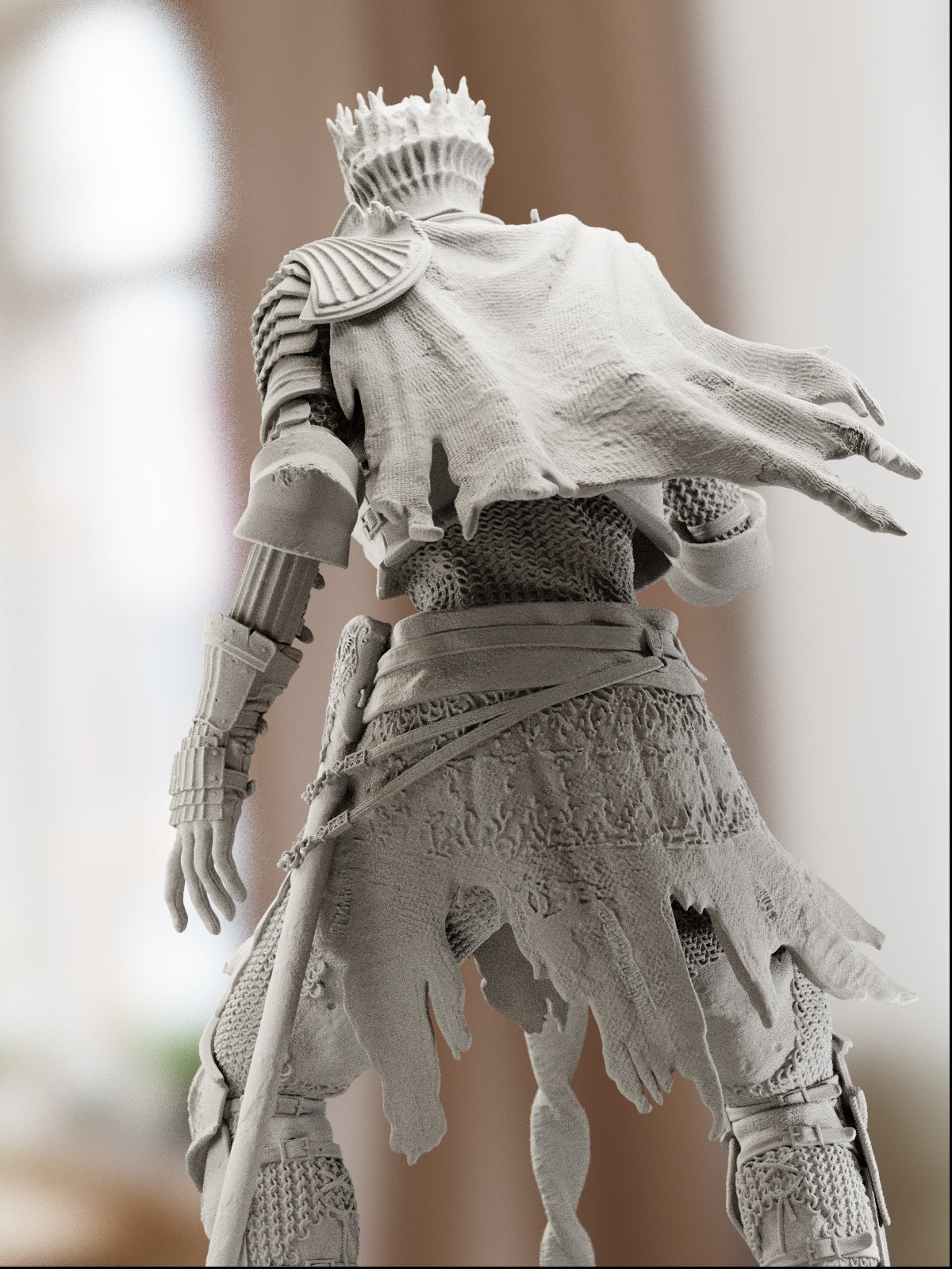 The Soul Cinder | Maximum Detailed 12K 3D printed figure