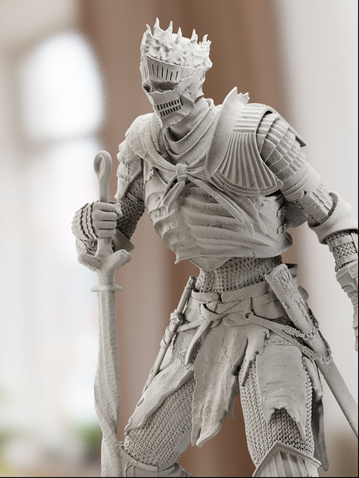 The Soul Cinder | Maximum Detailed 12K 3D printed figure