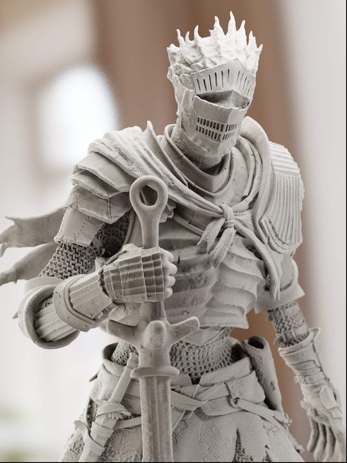 The Soul Cinder | Maximum Detailed 12K 3D printed figure