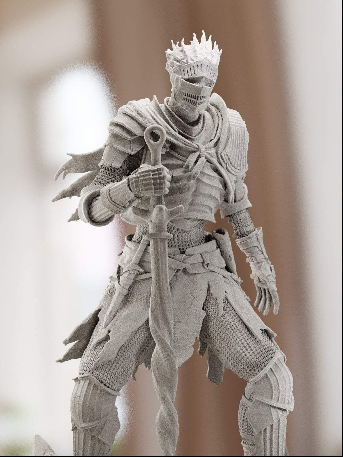 The Soul Cinder | Maximum Detailed 12K 3D printed figure