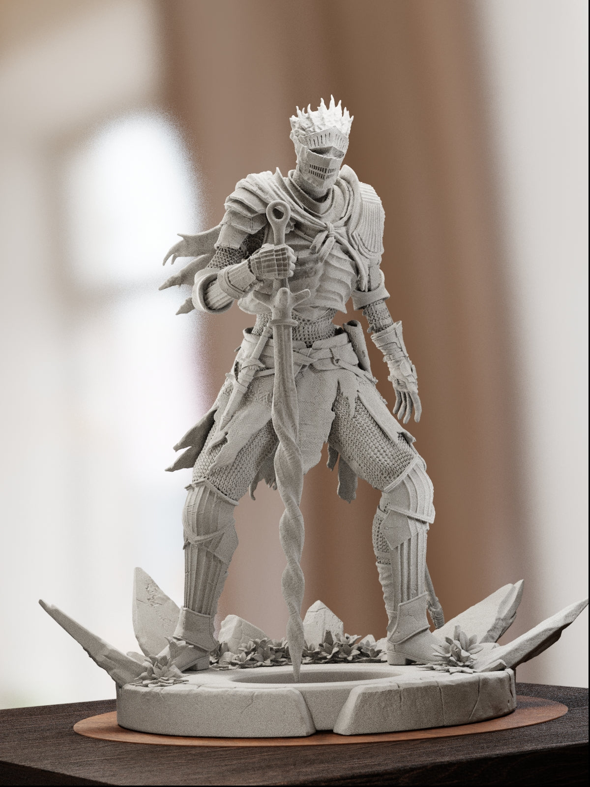 The Soul Cinder | Maximum Detailed 12K 3D printed figure