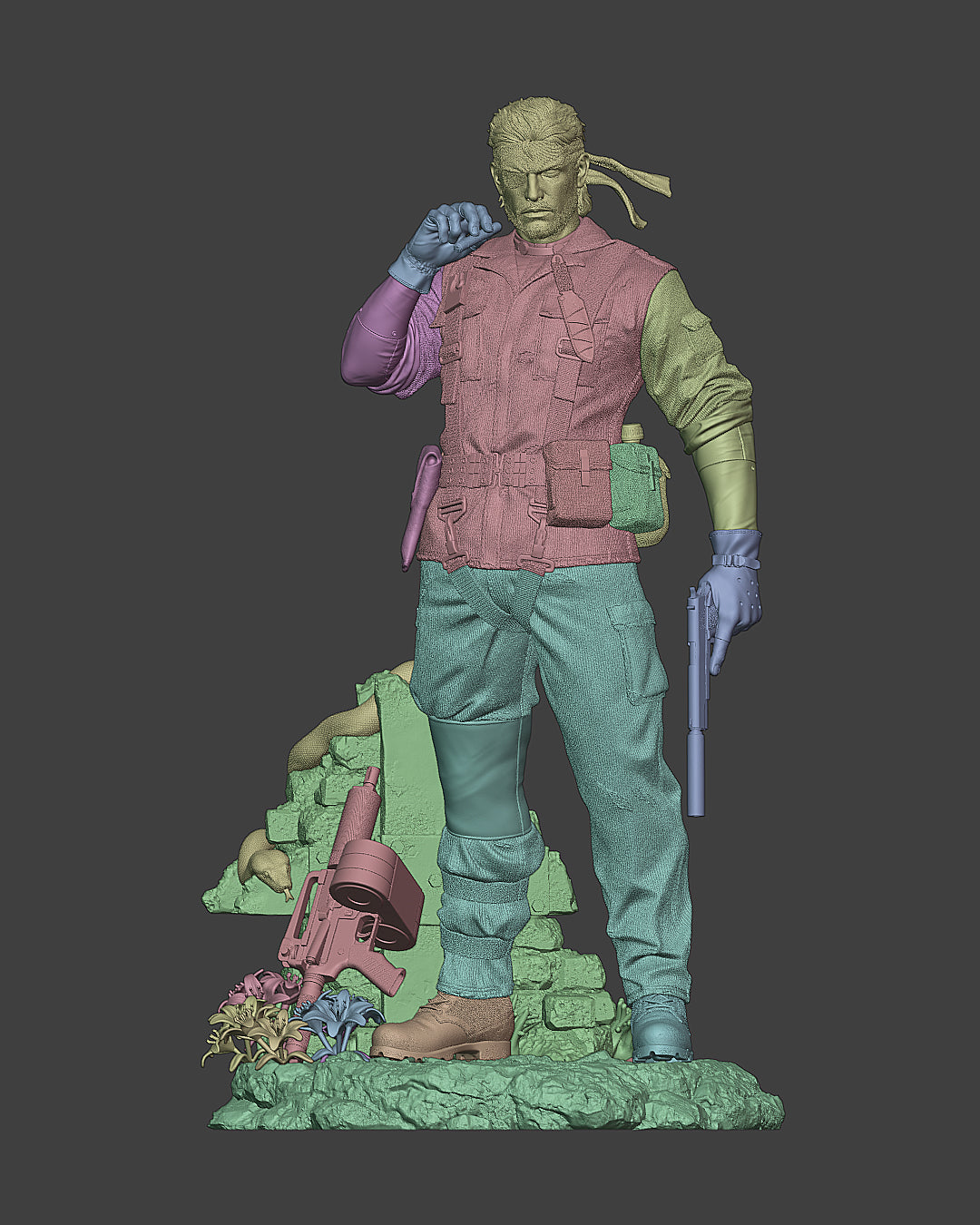 Legendary Infiltrator Snake Statue
