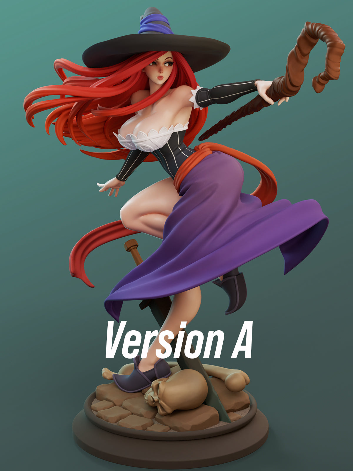 The Velvet Arcanist Statue