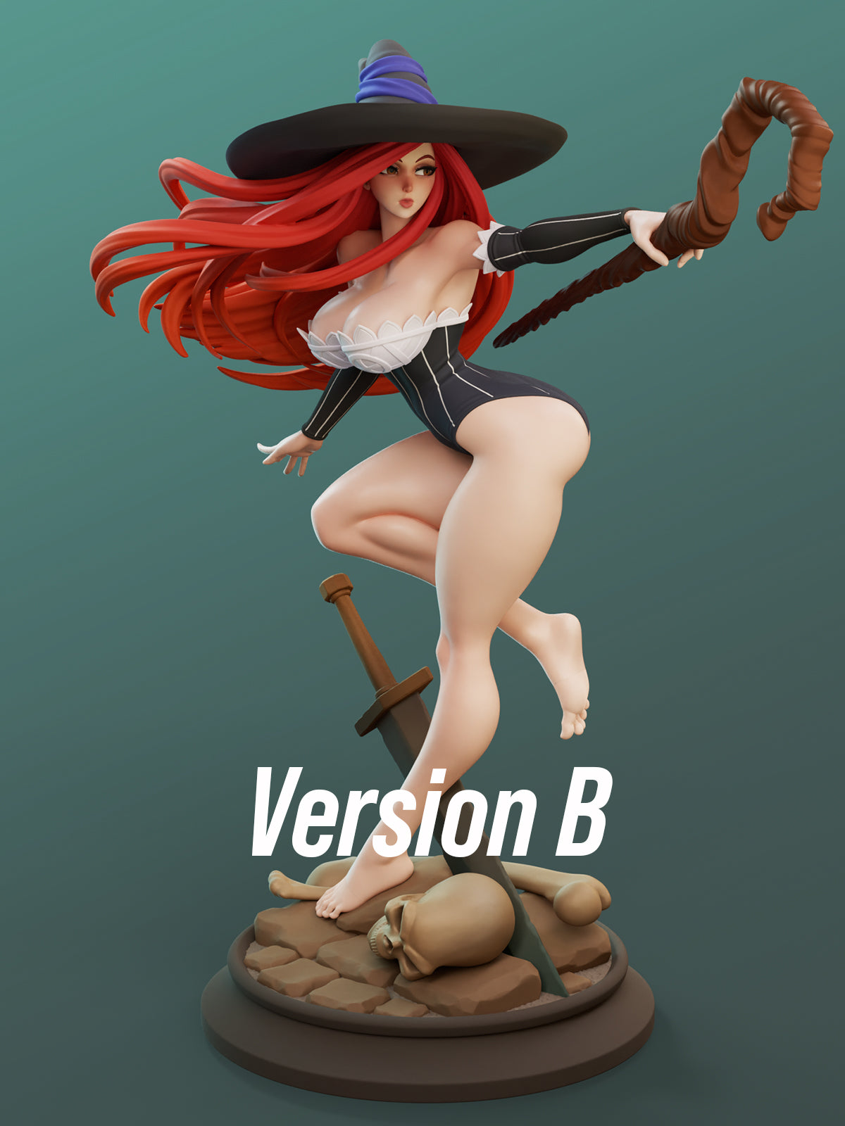 The Velvet Arcanist Statue
