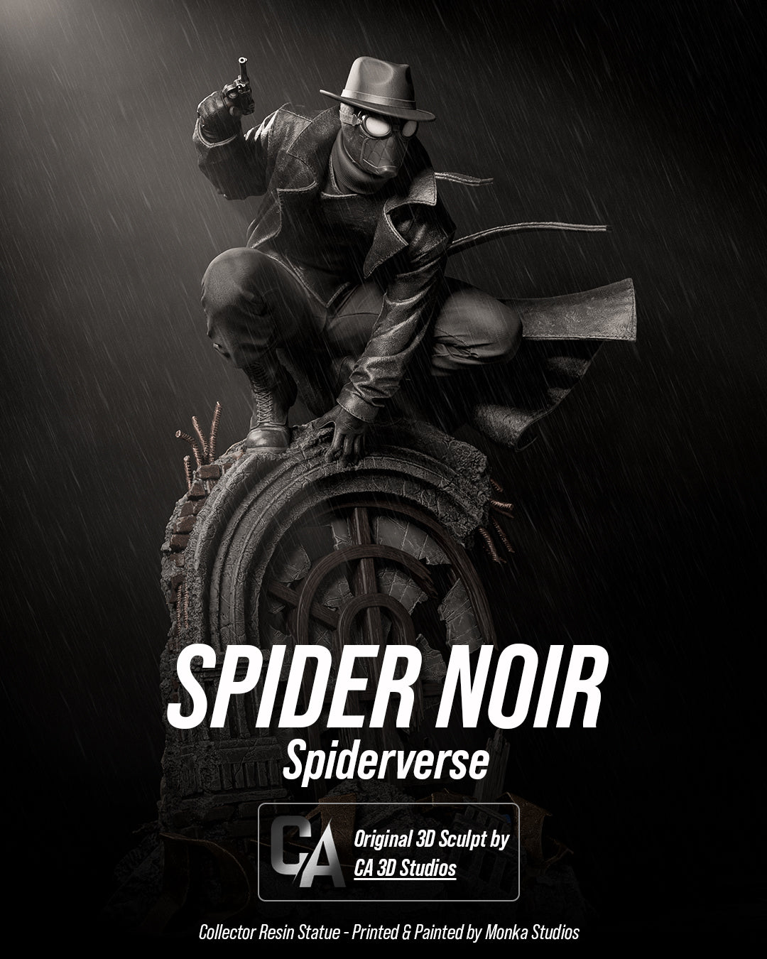 The Masked Vigilante Statue