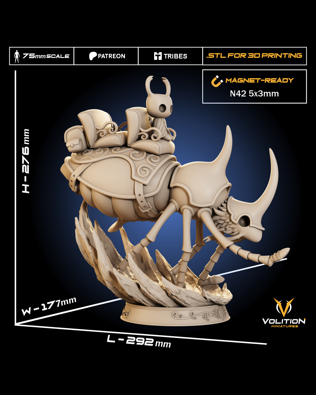 Last Stag of Hallownest Statue