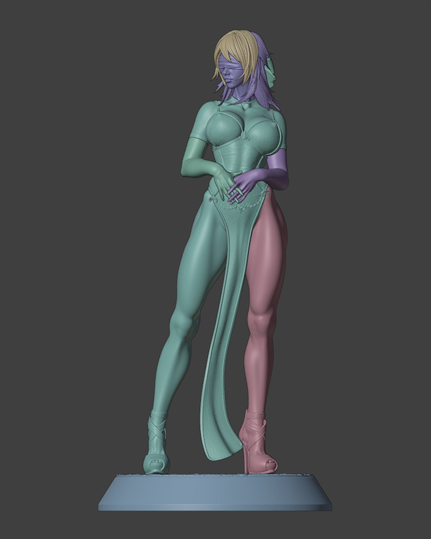 Sword Maiden Statue