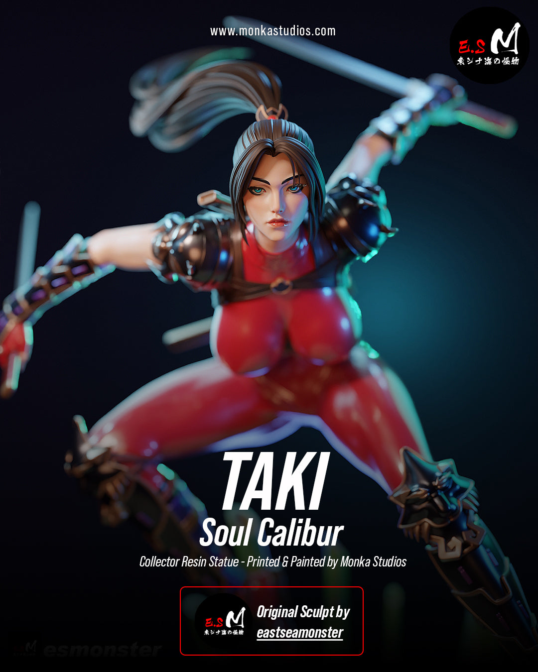 Demon Hunter Ninja Statue