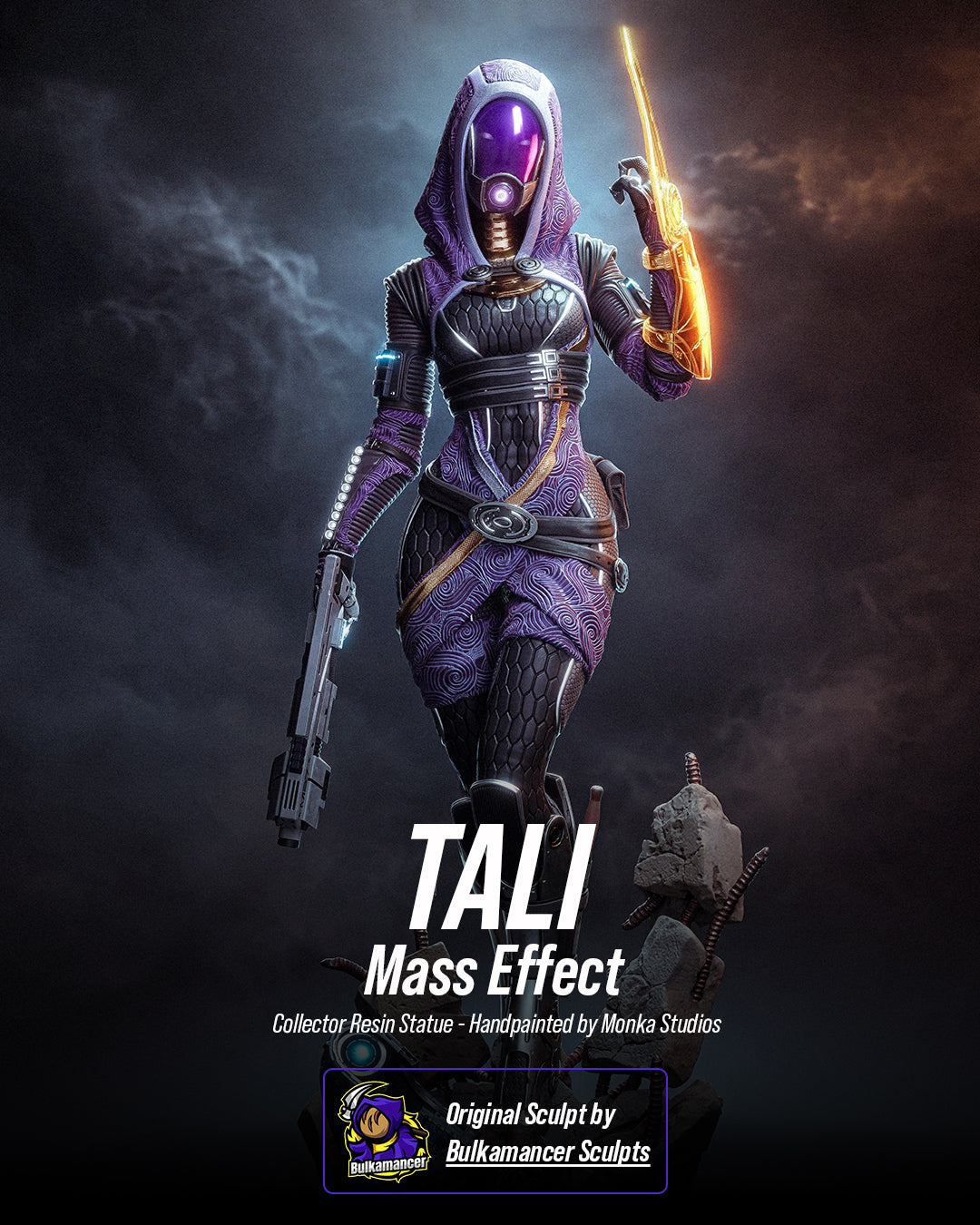 The Quarian Machinist Statue