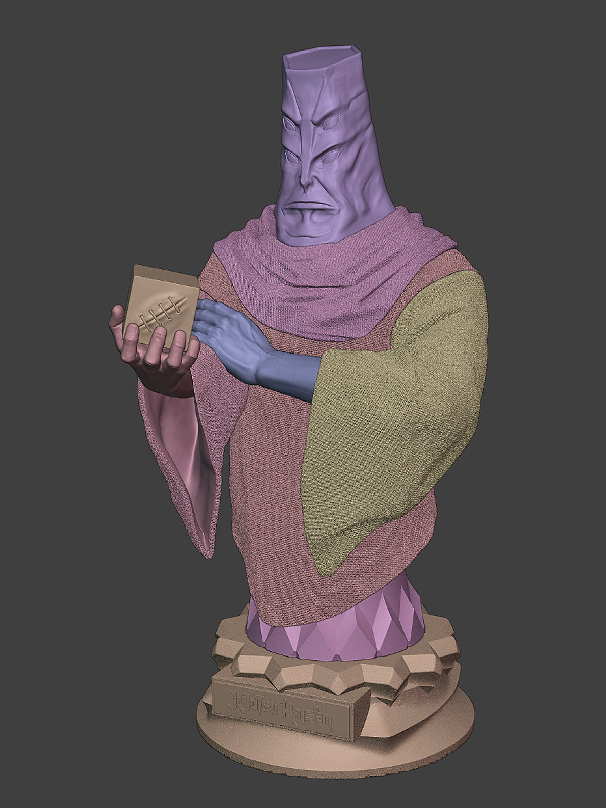 The Immortal Barrier | Maximum Detailed 12K 3D printed figure