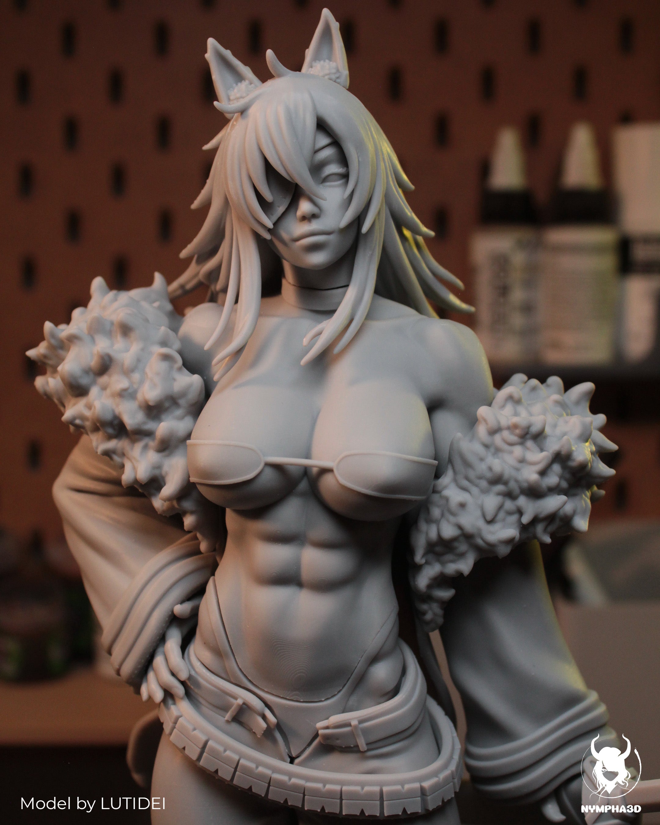 Beast Sword King Statue