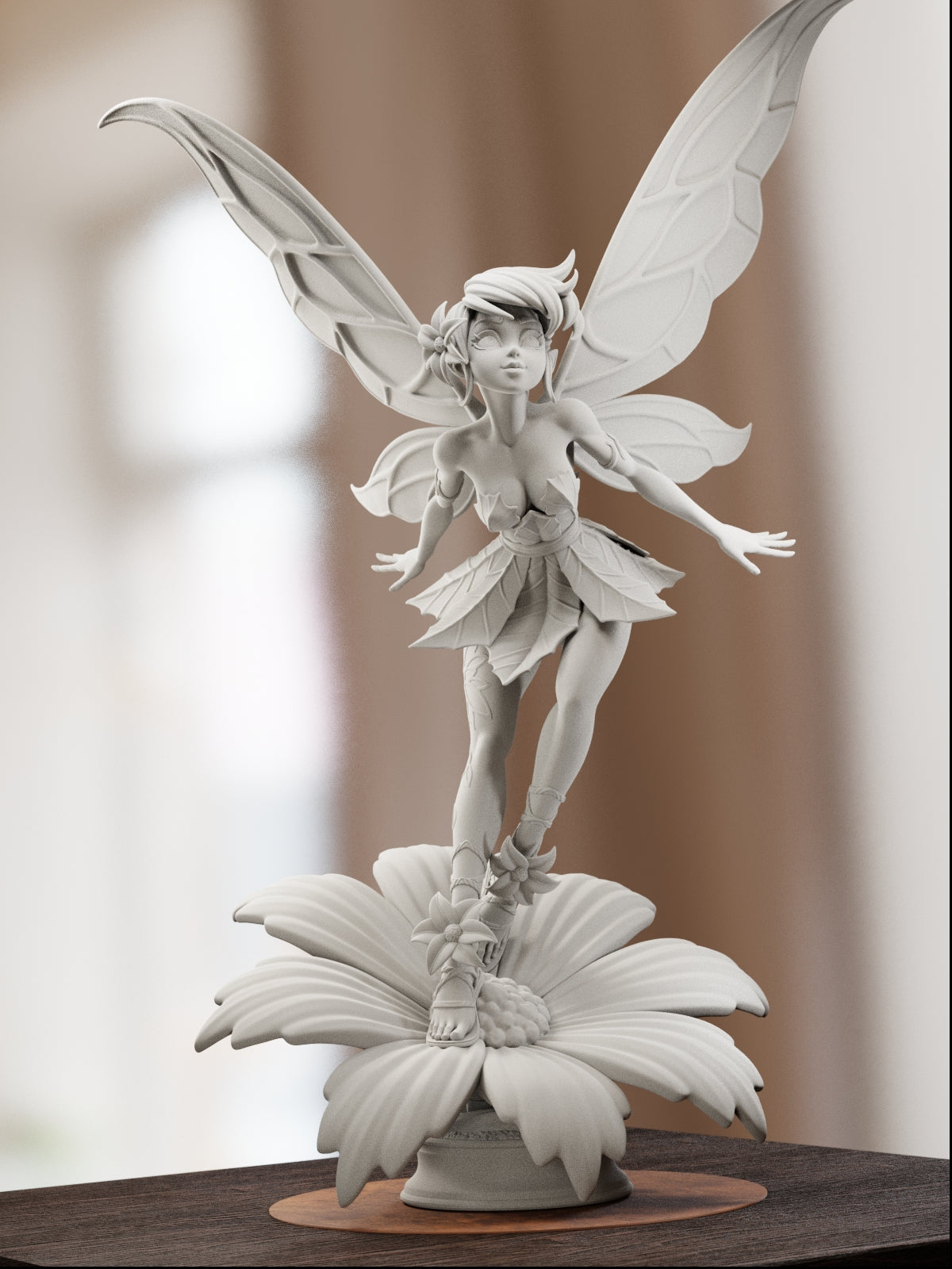 The Fairy Sparkle | Maximum Detailed 12K 3D printed figure