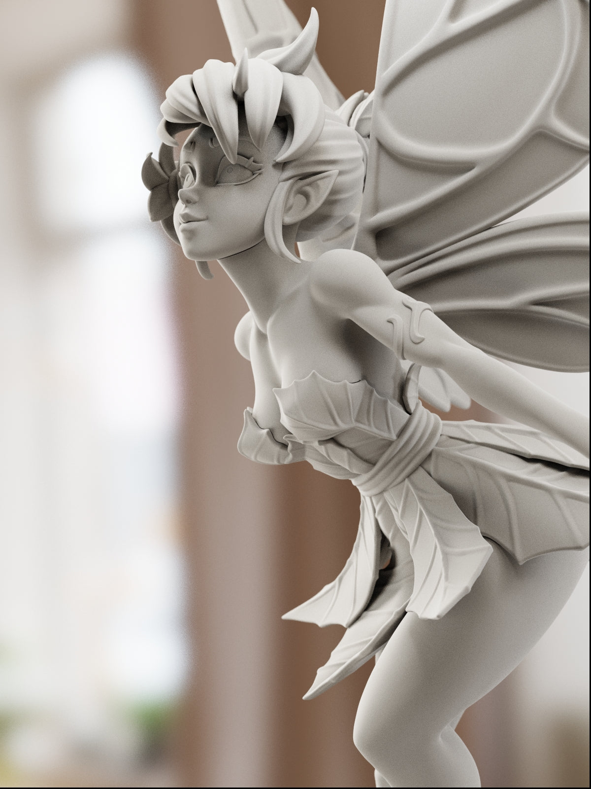 The Fairy Sparkle | Maximum Detailed 12K 3D printed figure