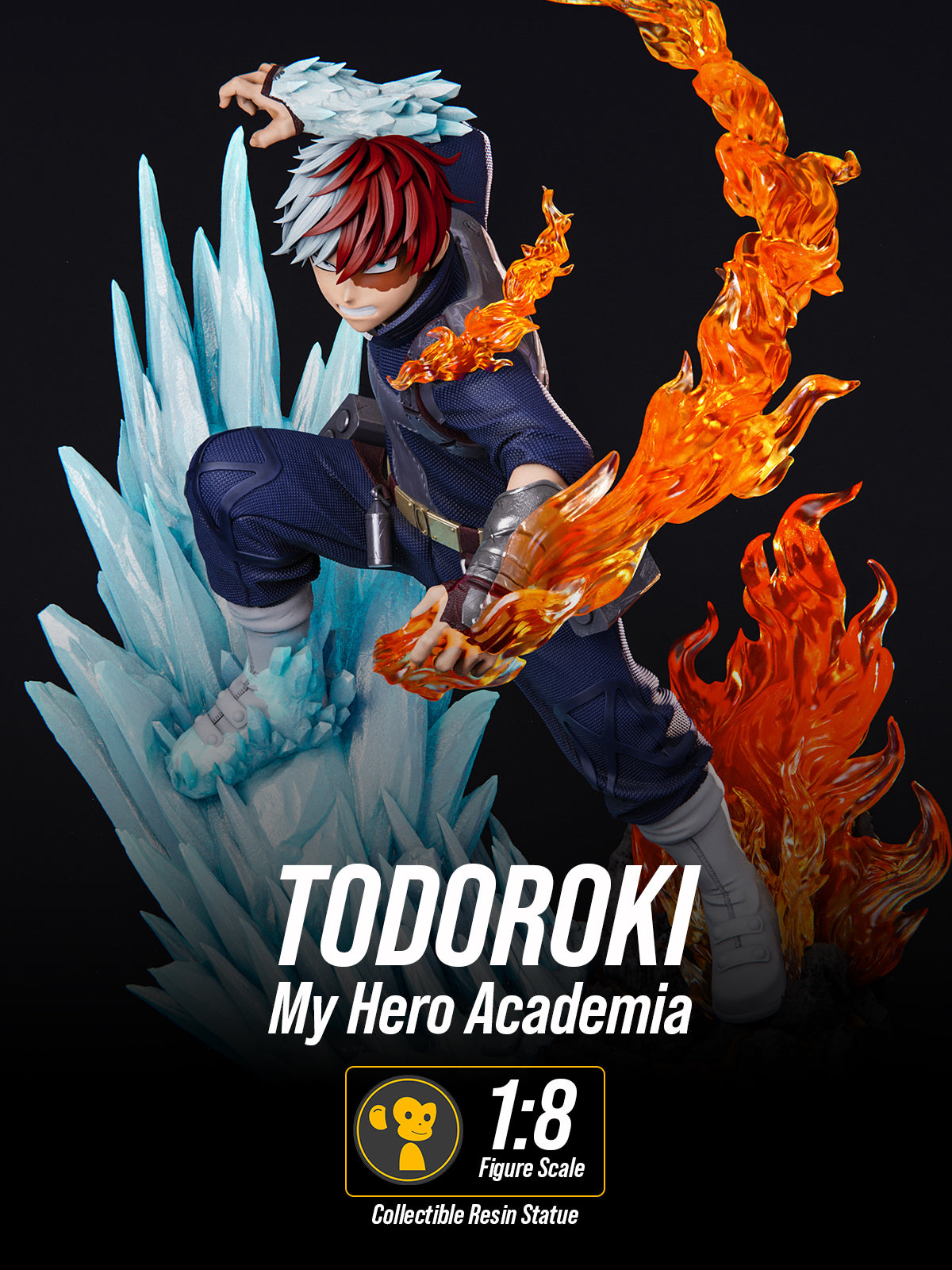 The Fire and Ice | Maximum Detailed 12K 3D Printed Figure