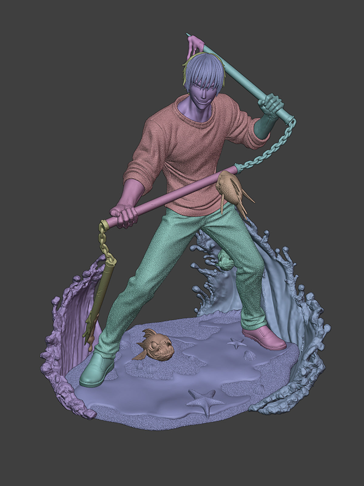 Ghost of the Zenin Statue