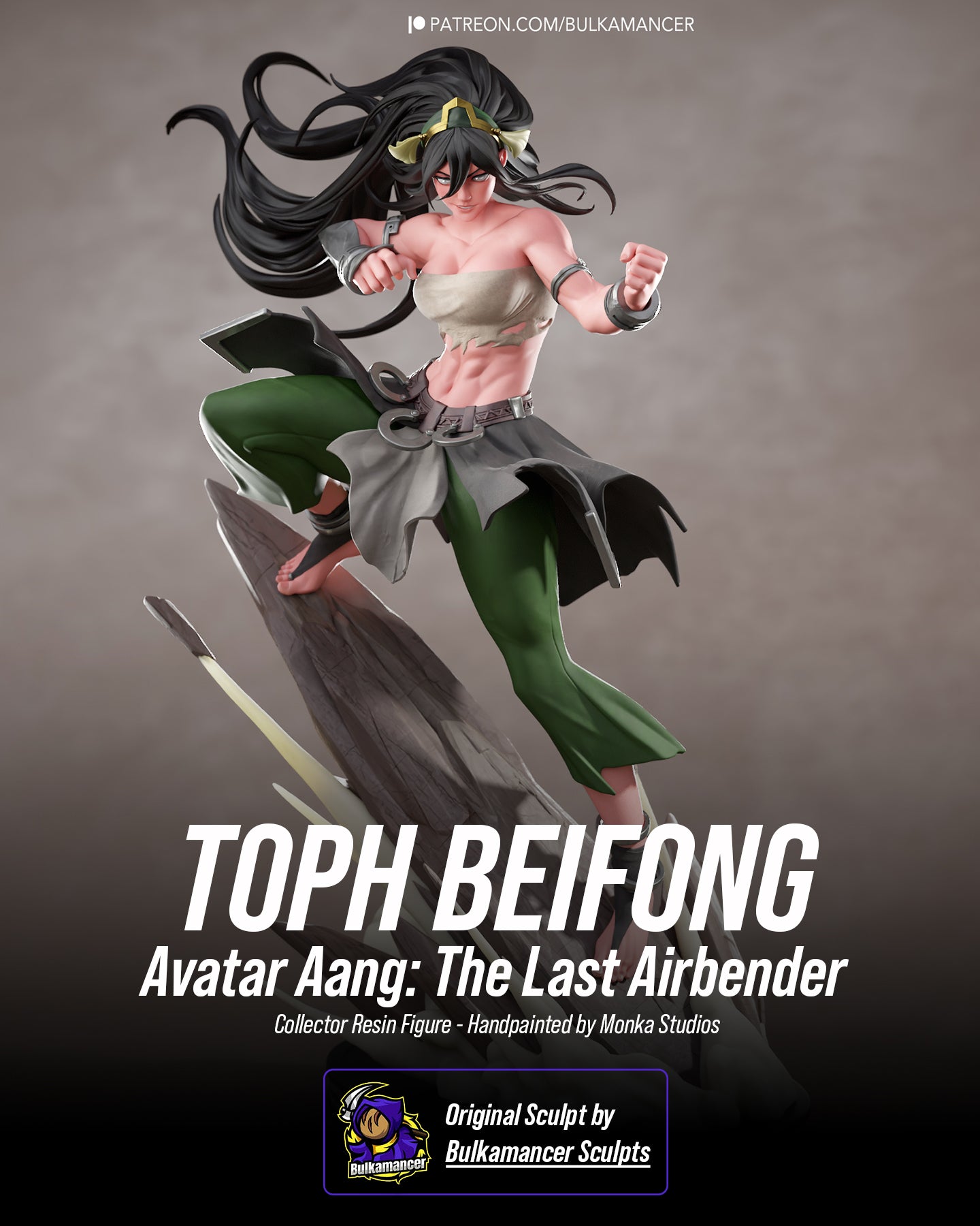 The Greatest Earthbender Statue