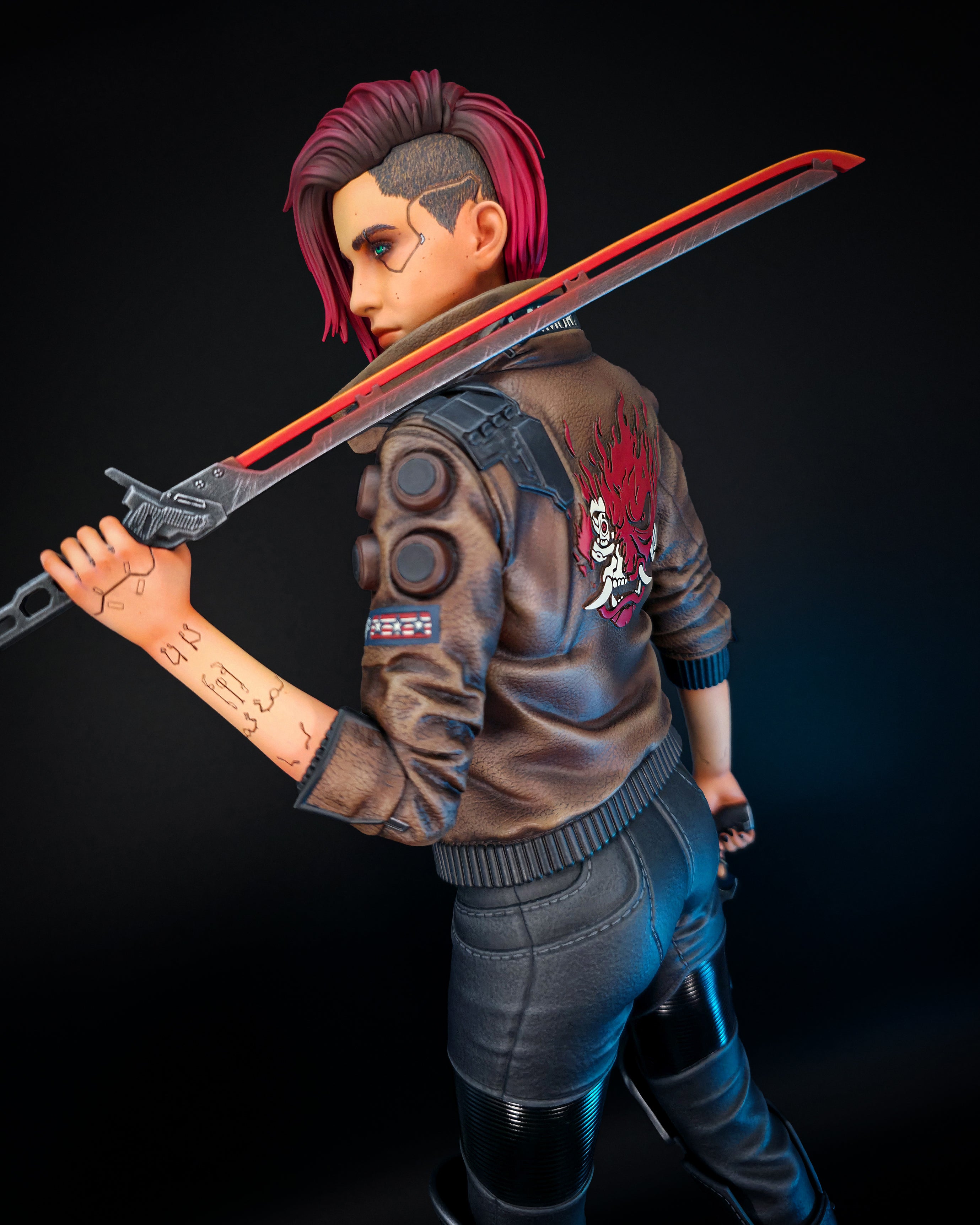 The Cyber Rebel Statue