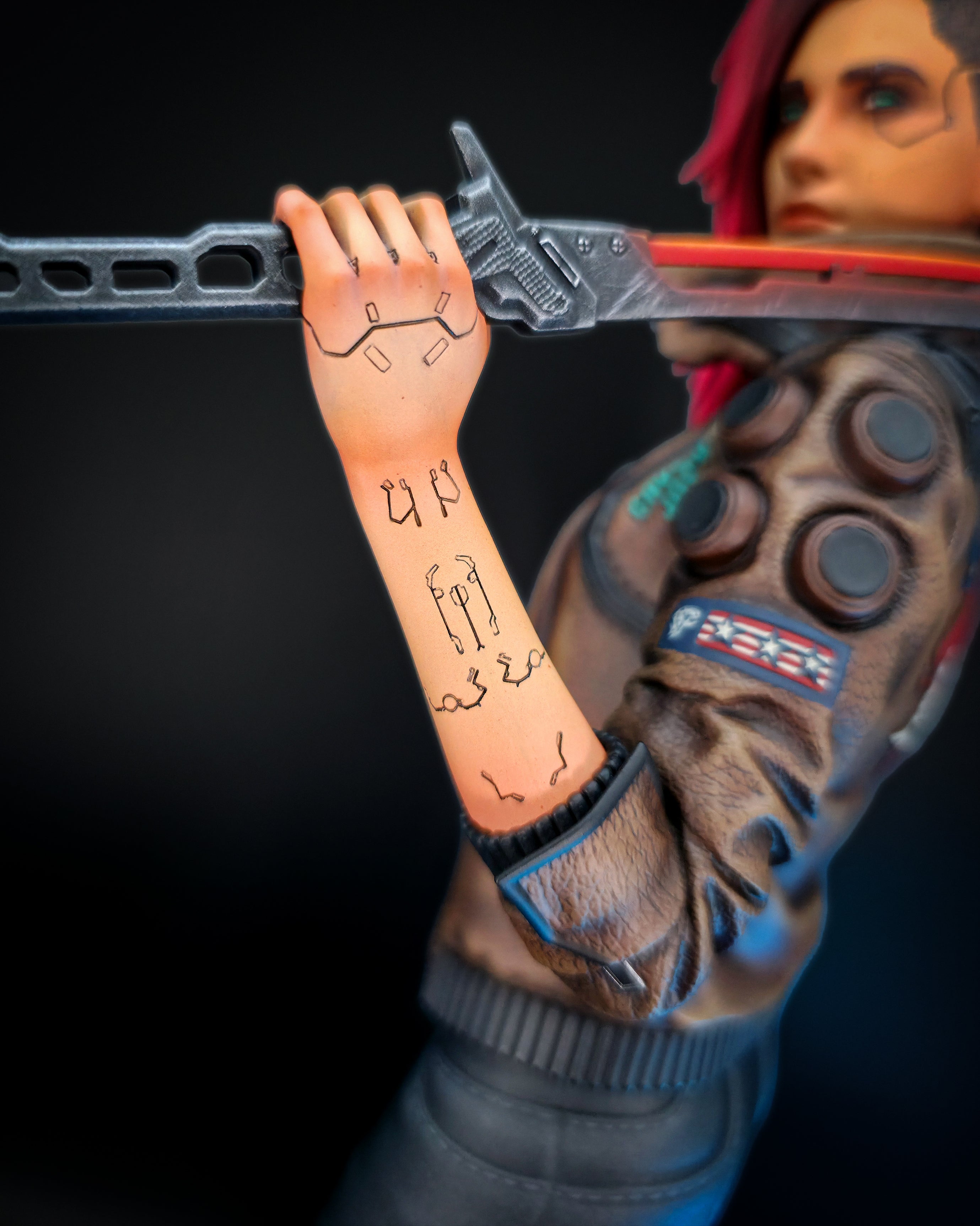 The Cyber Rebel Statue