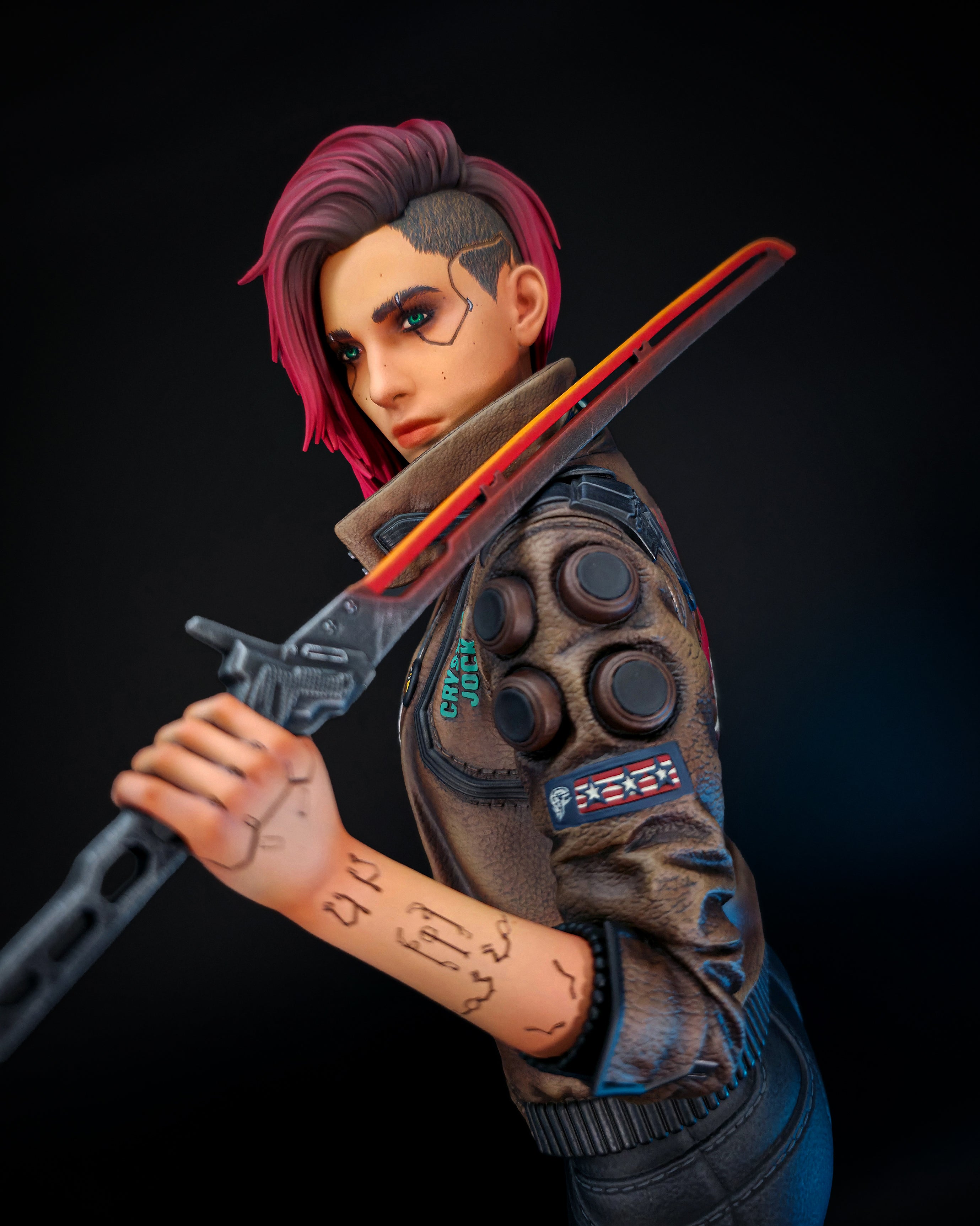 The Cyber Rebel Statue