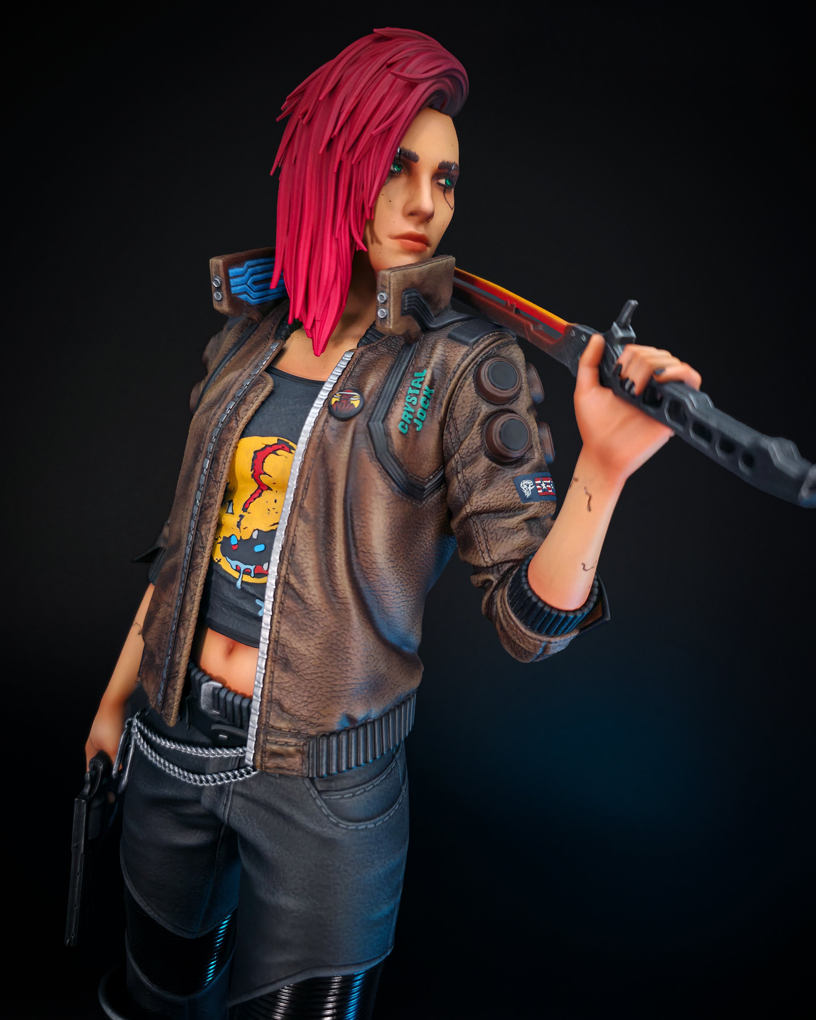 The Cyber Rebel Statue
