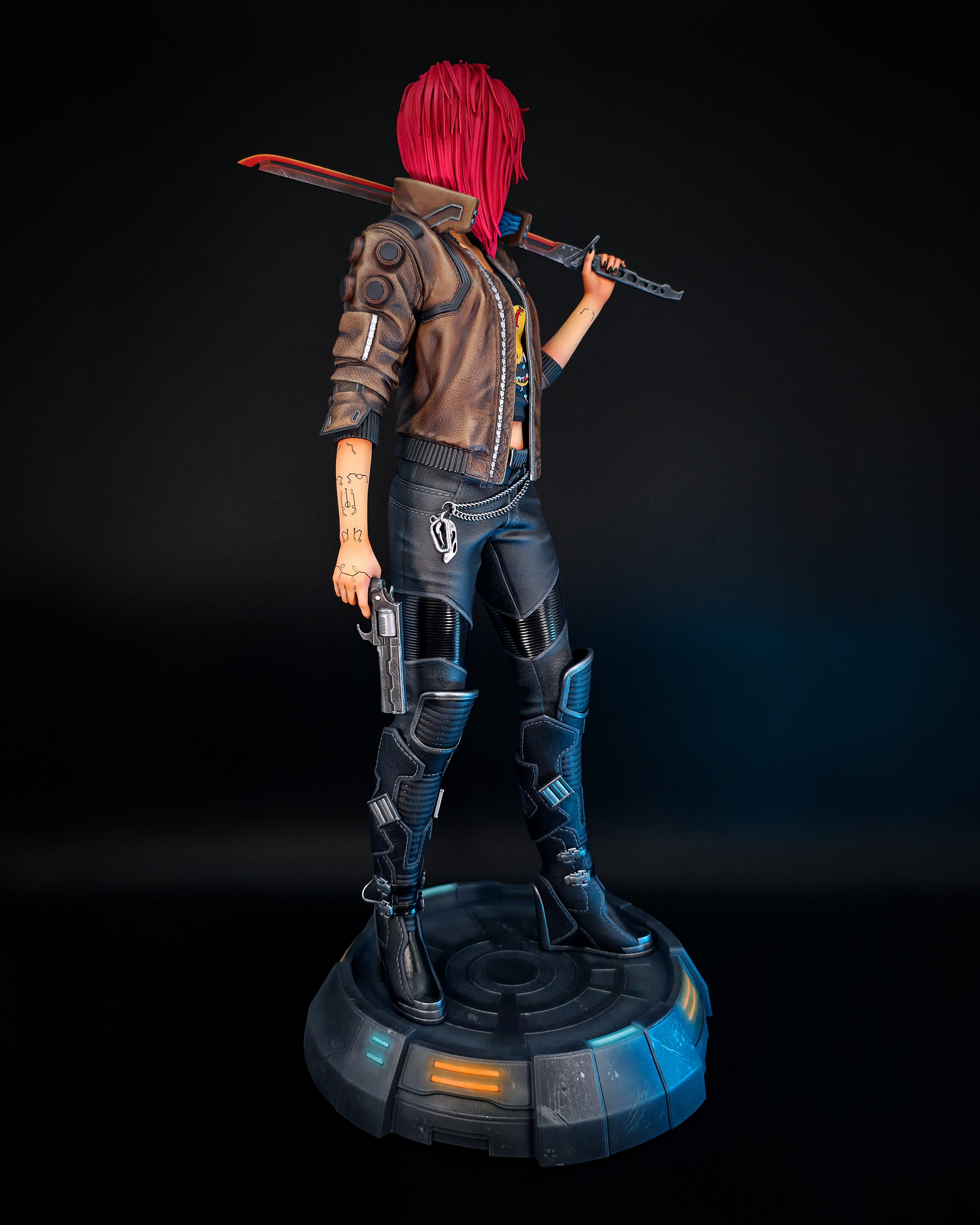The Cyber Rebel Statue