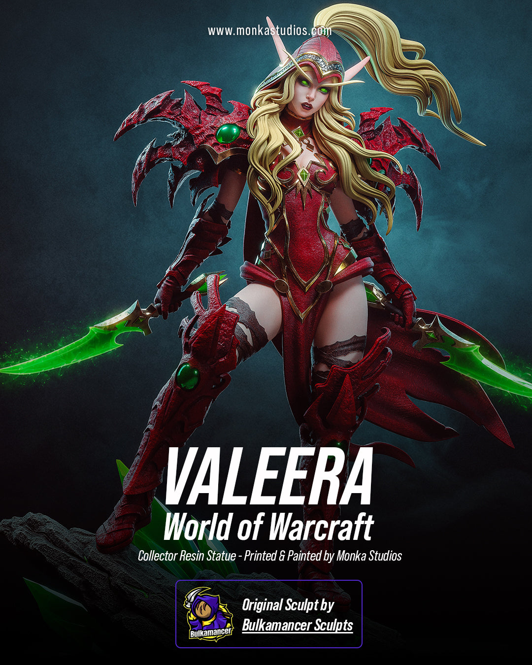 The Blood Elf Rogue Statue