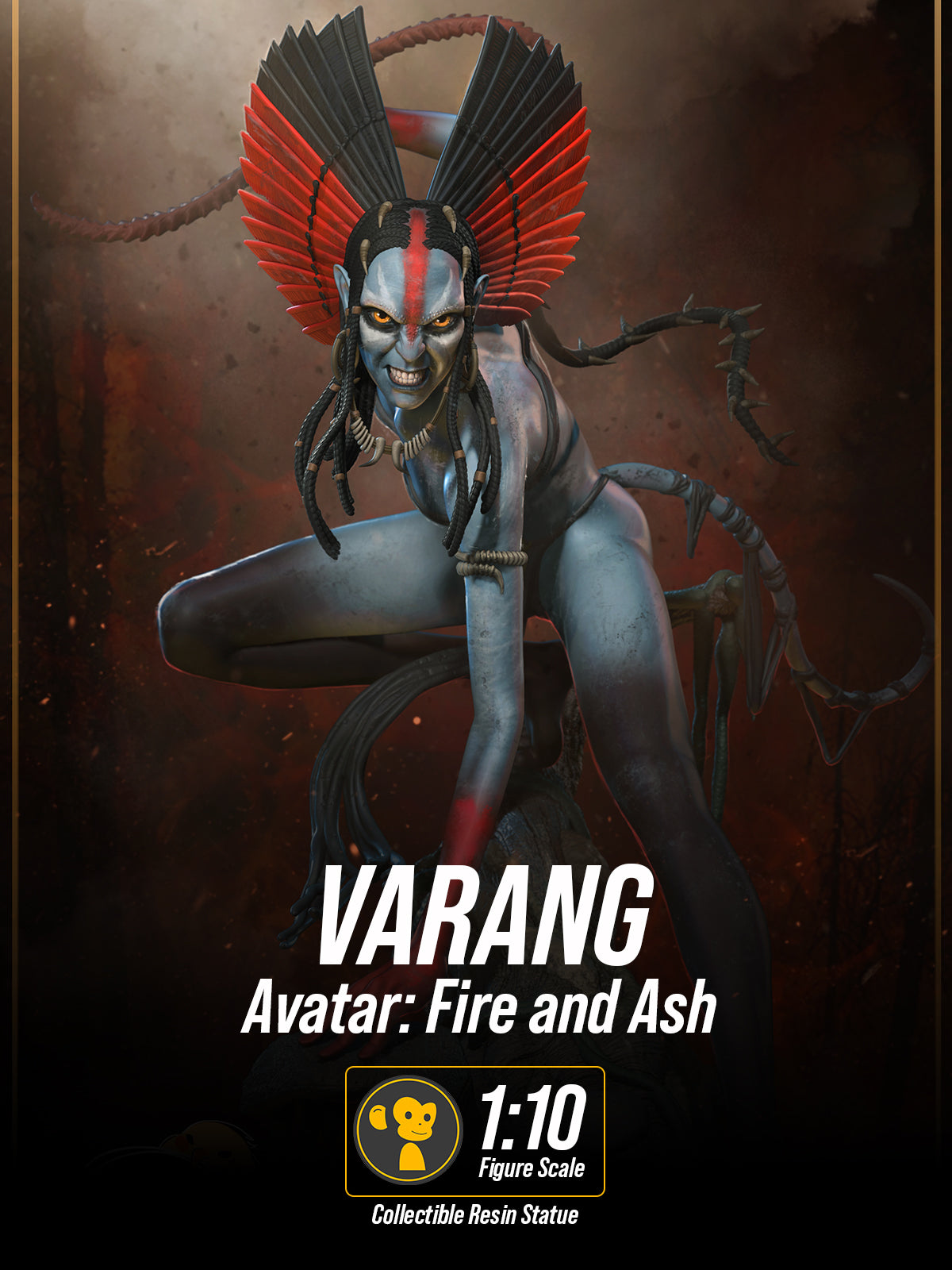 The Ash Huntress | Maximum Detailed 12K 3D printed figure