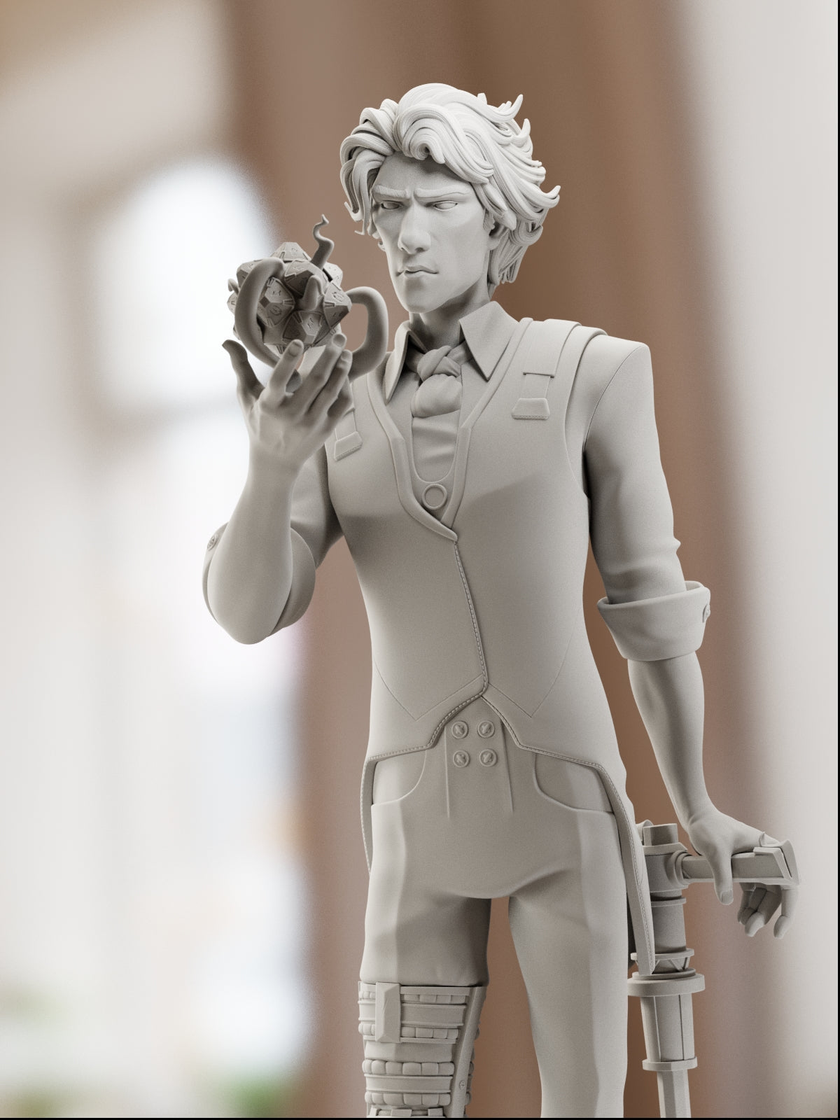 The Broken Dreamer | Maximum Detailed 12K 3D printed figure