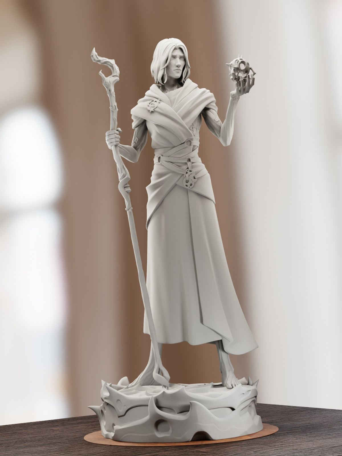 The Burdened Mind | Maximum Detailed 12K 3D printed figure