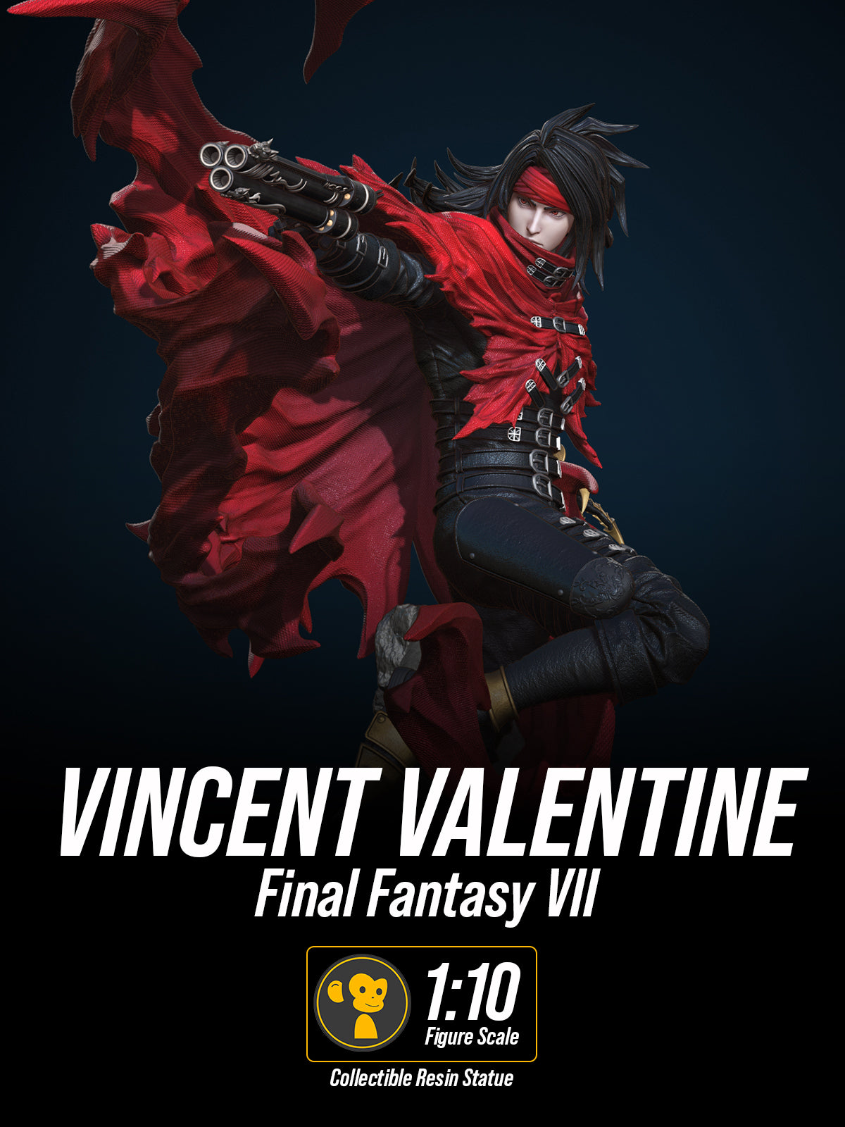 The Crimson Requiem | Maximum Detailed 12K 3D printed figure