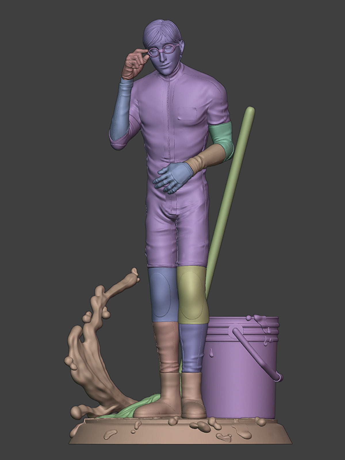 The Water Boy Statue