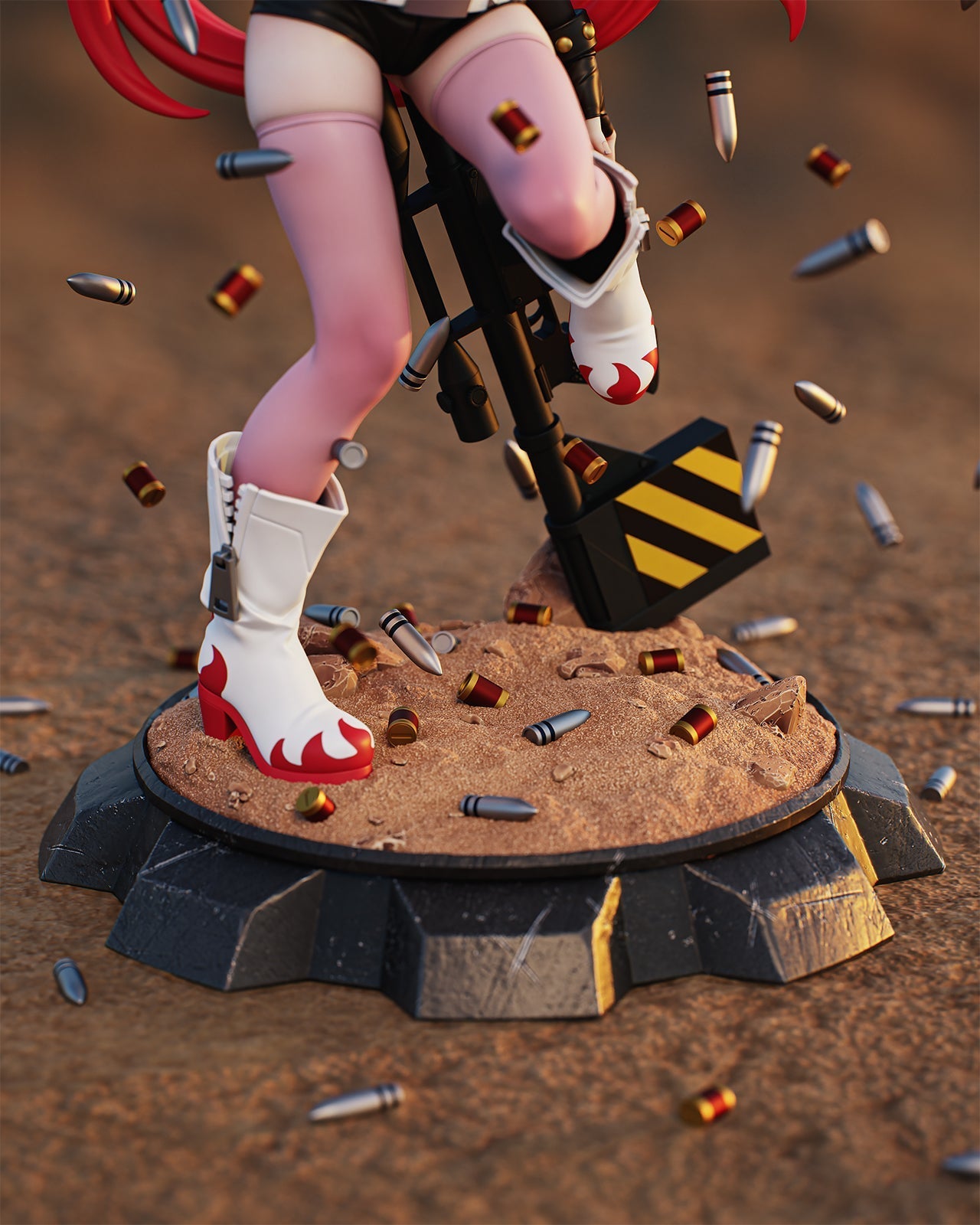 Red-Haired Sniper Statue
