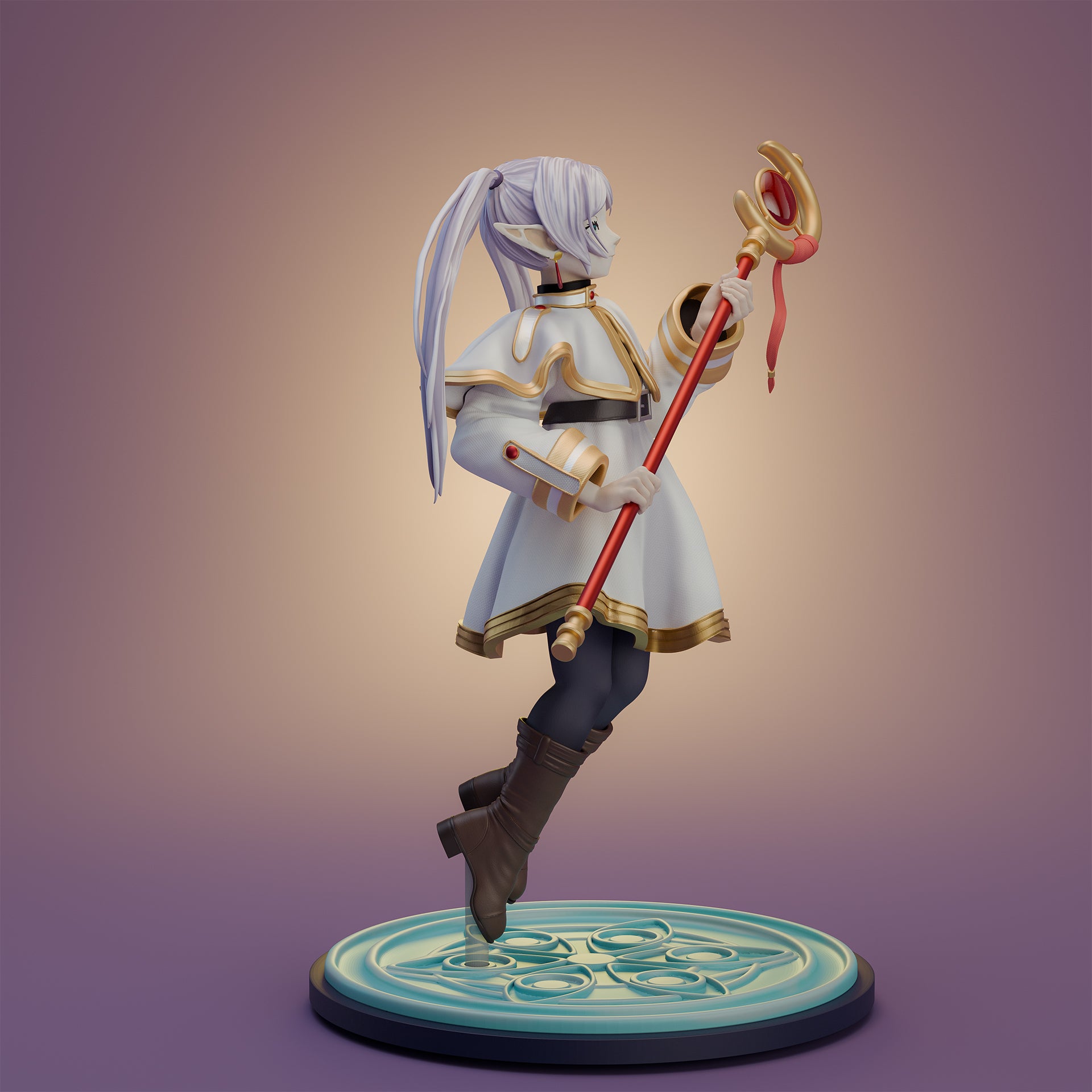 The Eternal Mage | Maximum Detailed 12K 3D printed figure