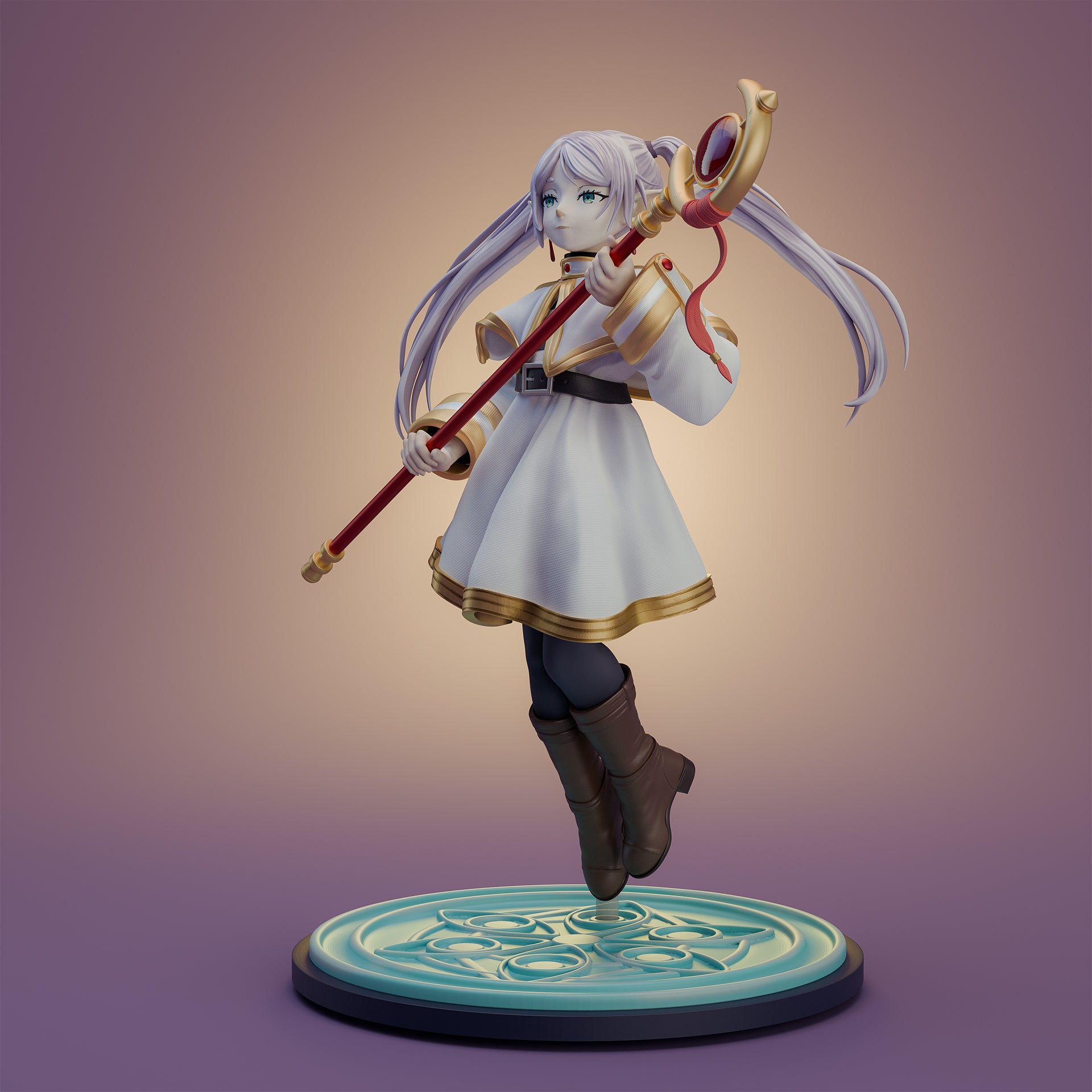 The Eternal Mage | Maximum Detailed 12K 3D printed figure