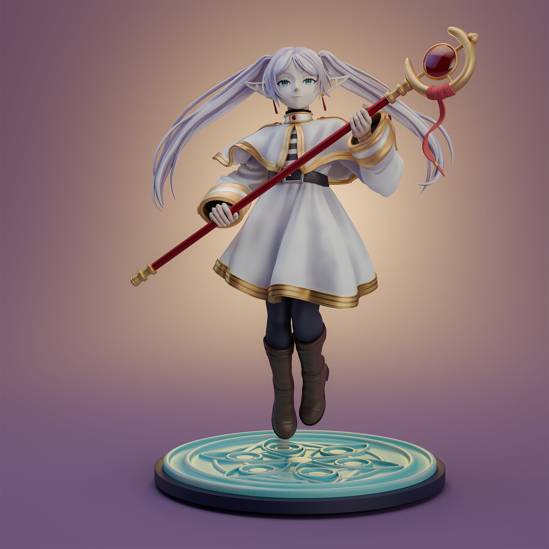 The Eternal Mage | Maximum Detailed 12K 3D printed figure