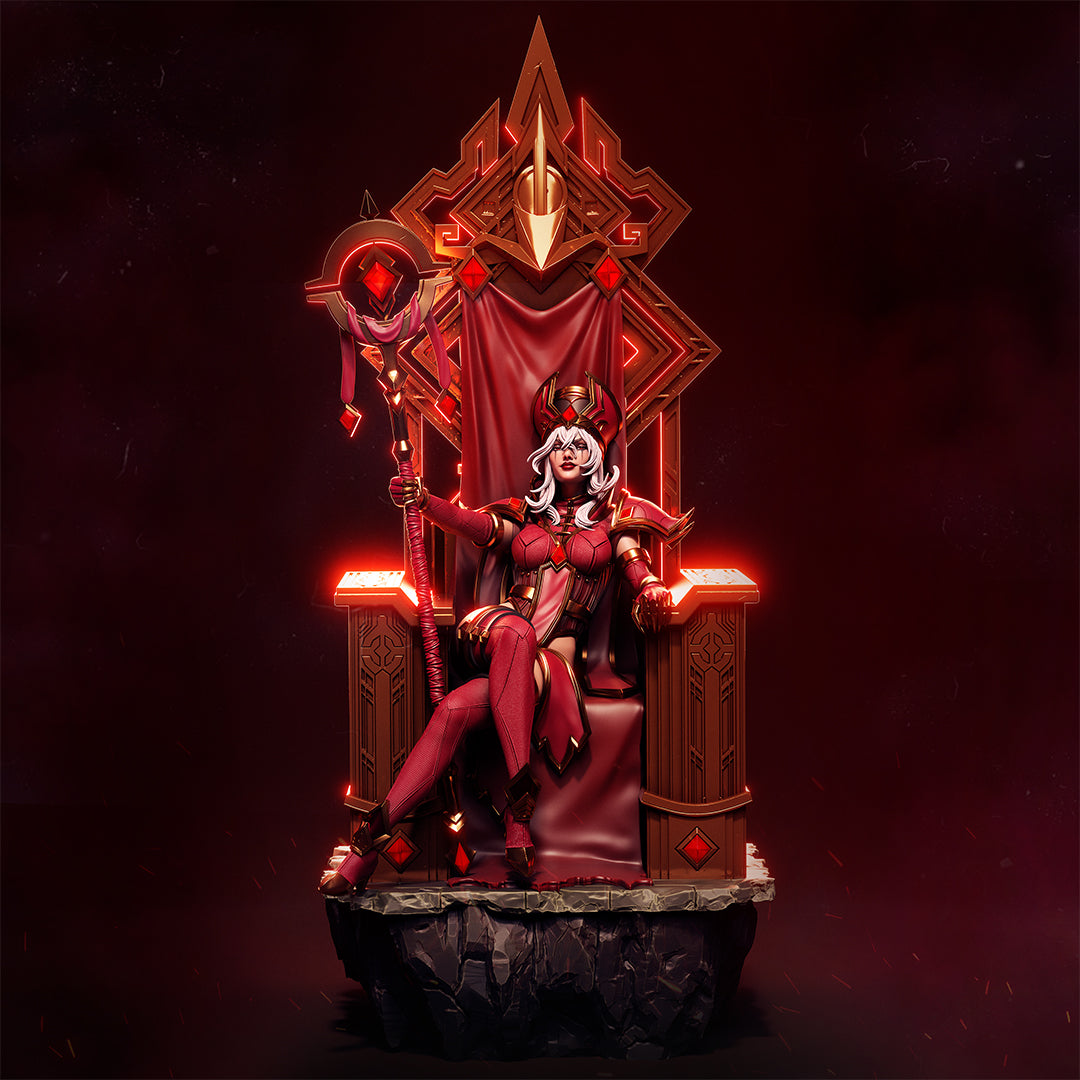 The Scarlet Inquisitor | Maximum Detailed 12K 3D printed figure