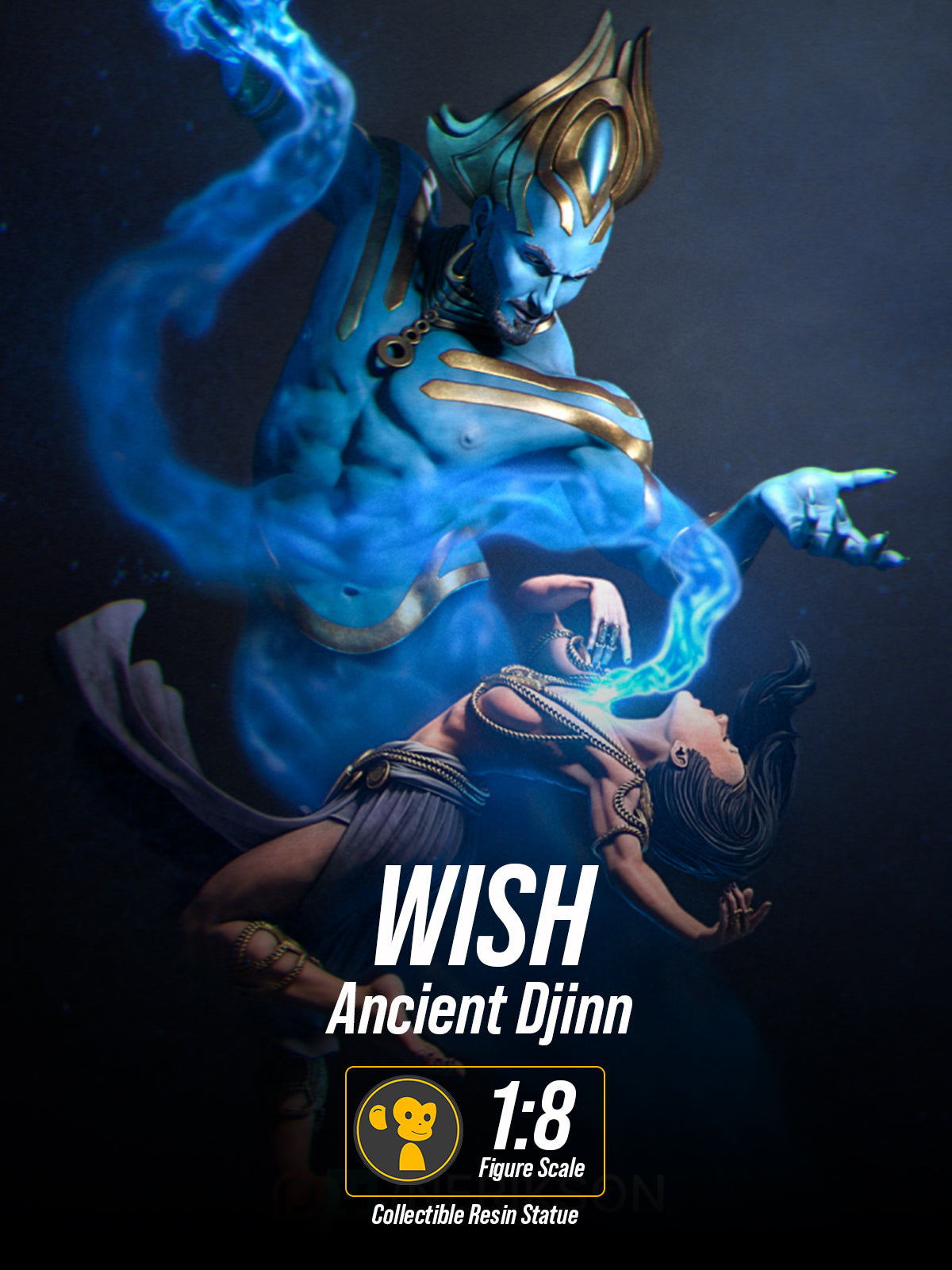 Wish | Maximum Detailed 12K 3D printed figure